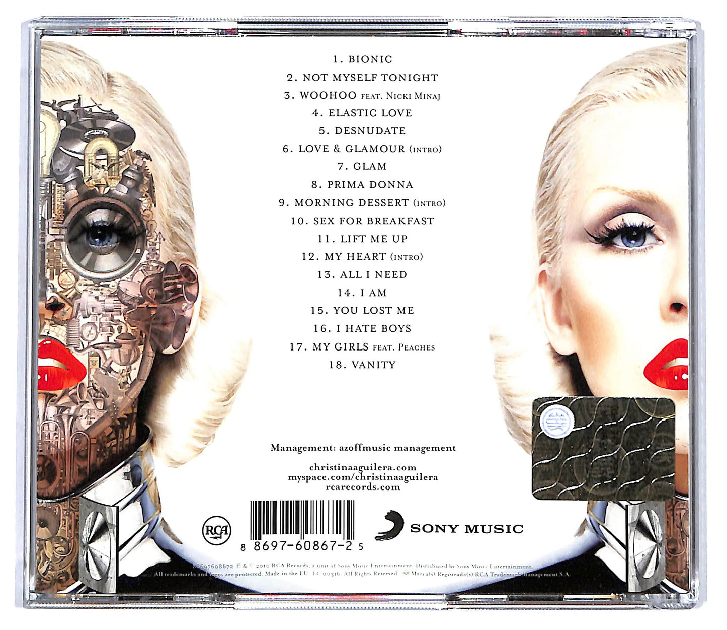 EBOND Christina Aguilera - Bionic CD CD117734