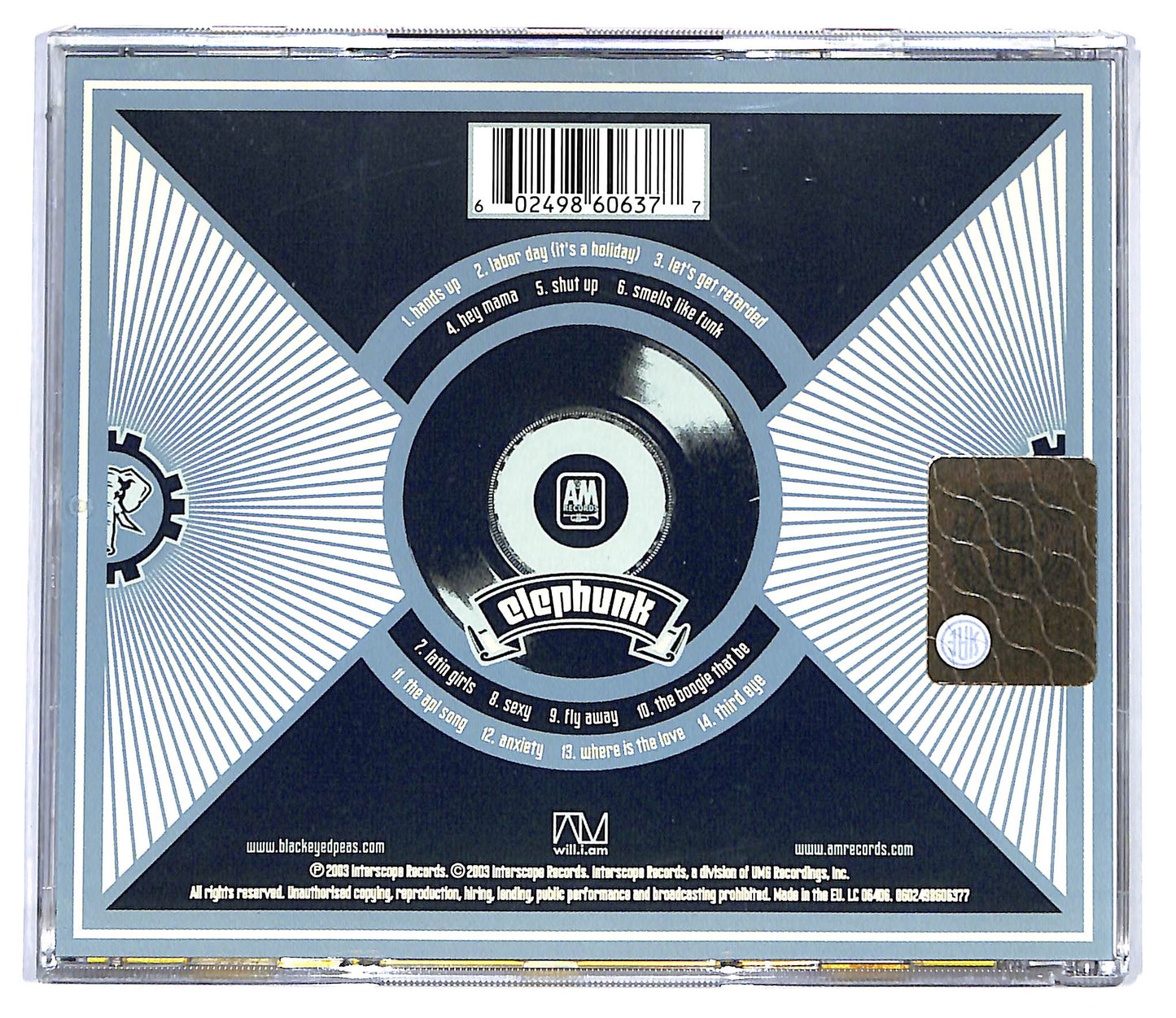 EBOND The Black Eyed Peas - Elephunk CD CD117744