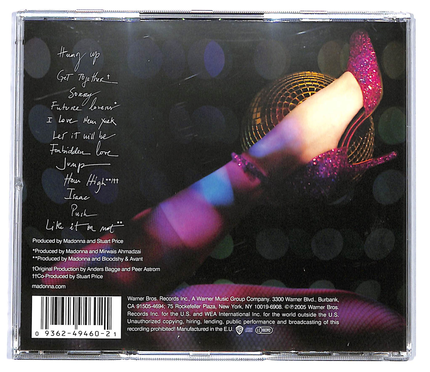 EBOND Madonna - Confessions On A Dance Floor CD CD117746