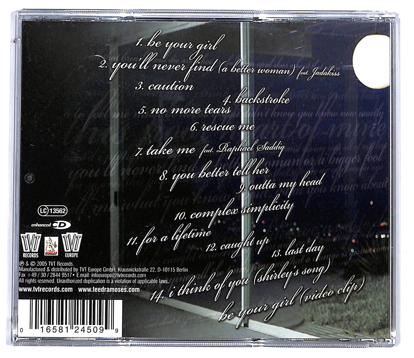 EBOND Teedra Moses - Complex Simplicity CD CD117747