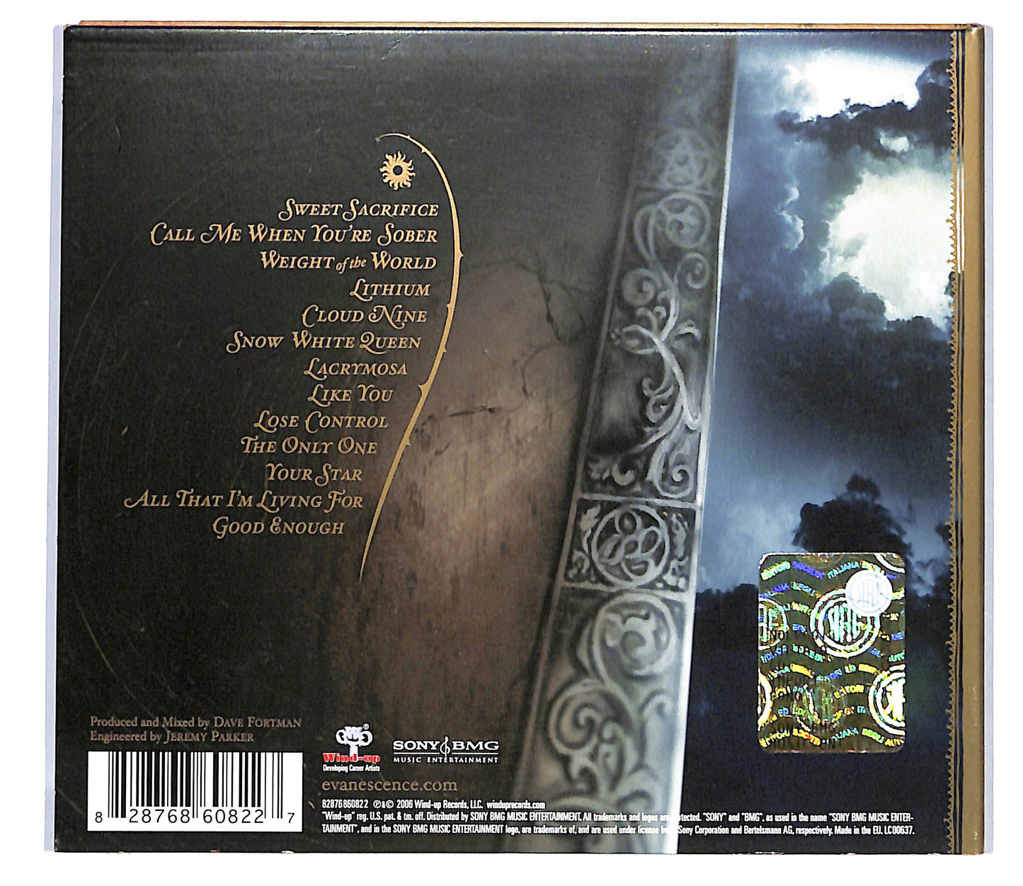 EBOND Evanescence - The Open Door DIGIPACK CD CD117750