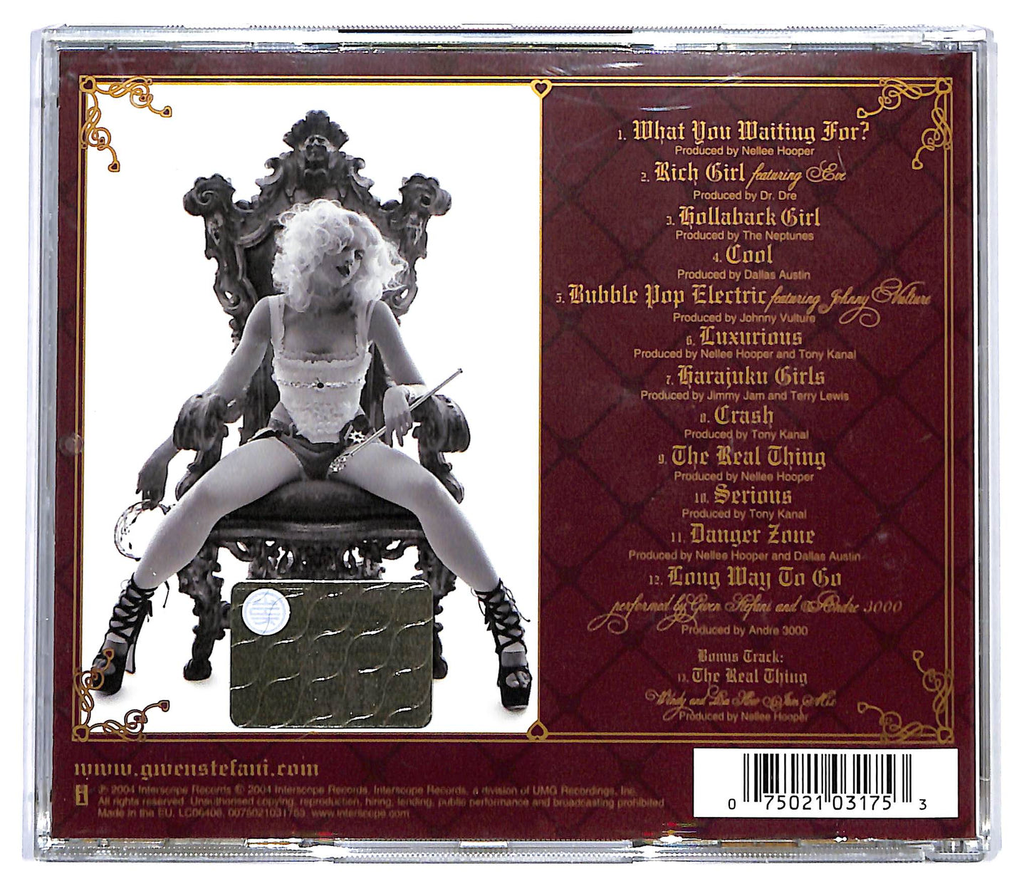 EBOND Gwen Stefani - Love.Angel.Music.Baby. CD CD117806