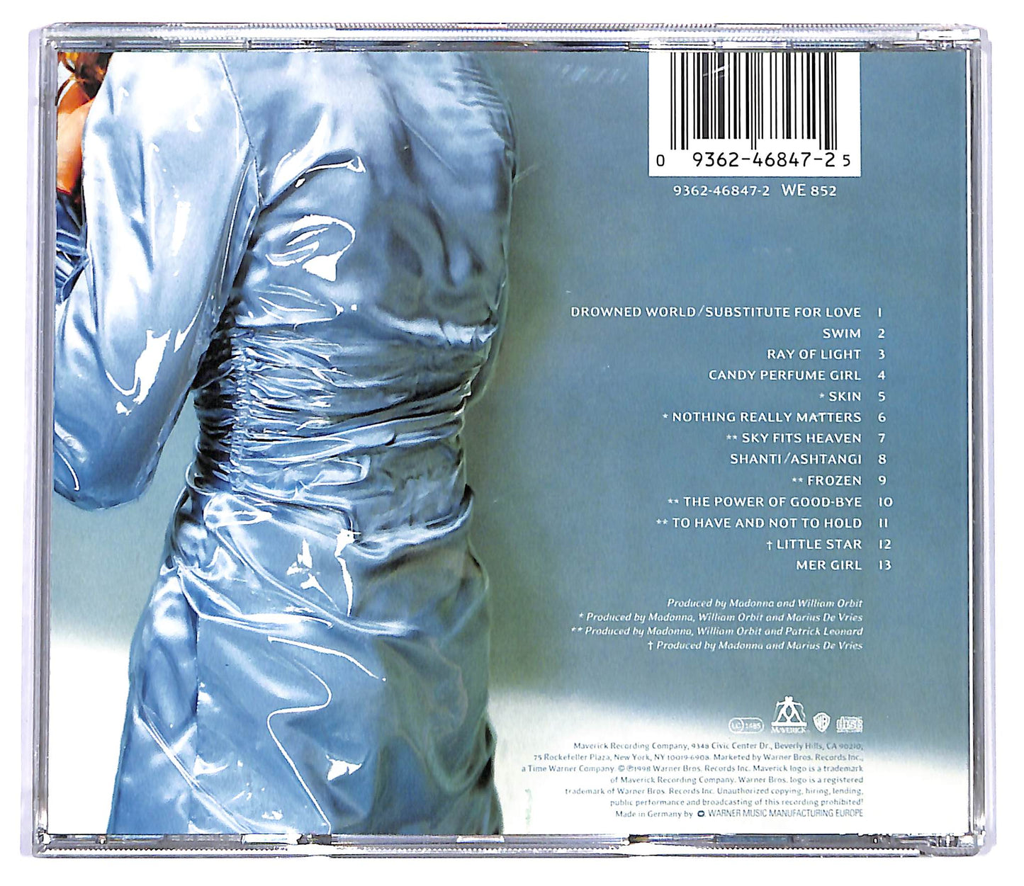 EBOND Madonna - Ray Of Light CD CD117823