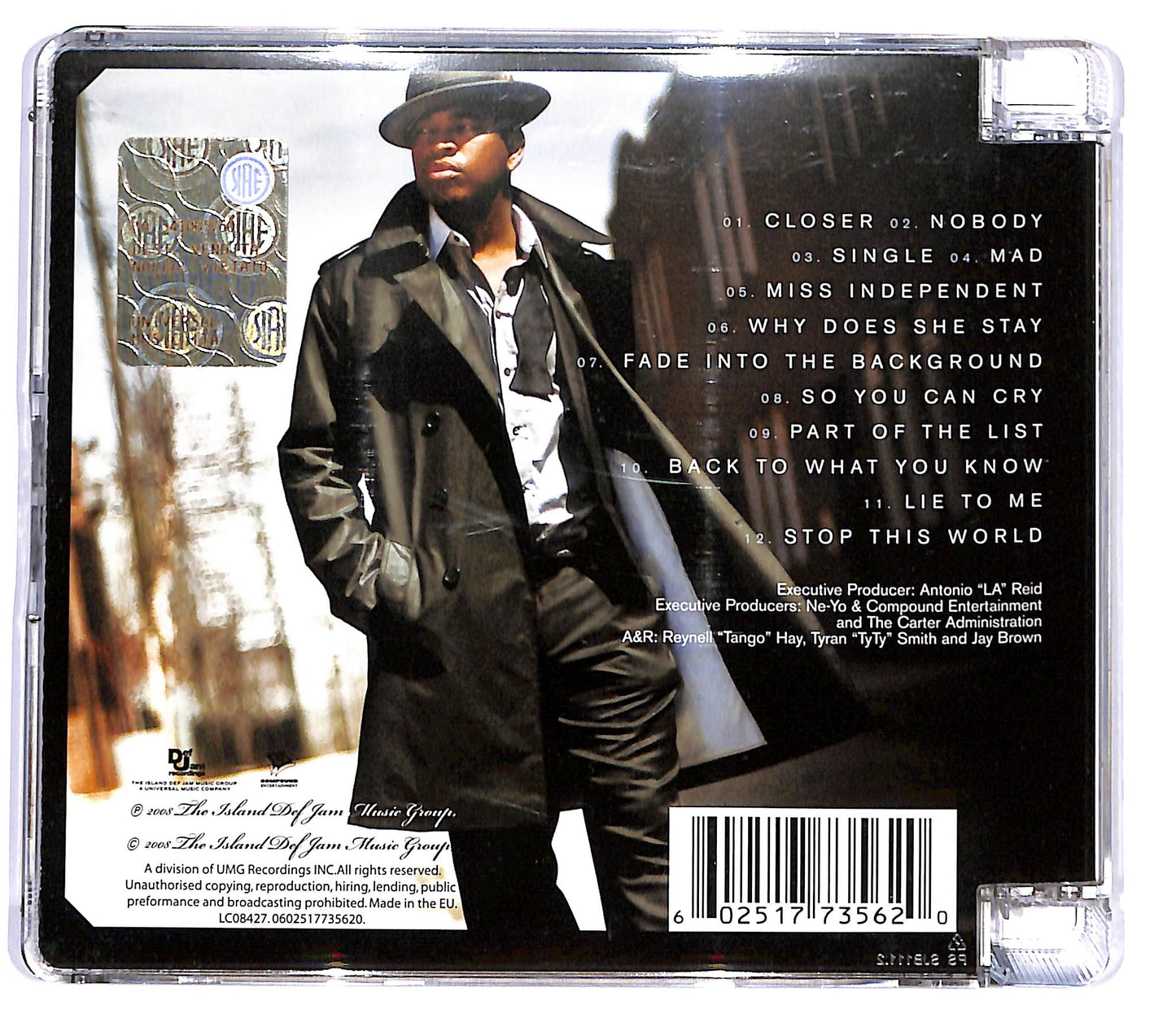 EBOND Ne-Yo - Year Of The Gentleman SJB CD CD117831