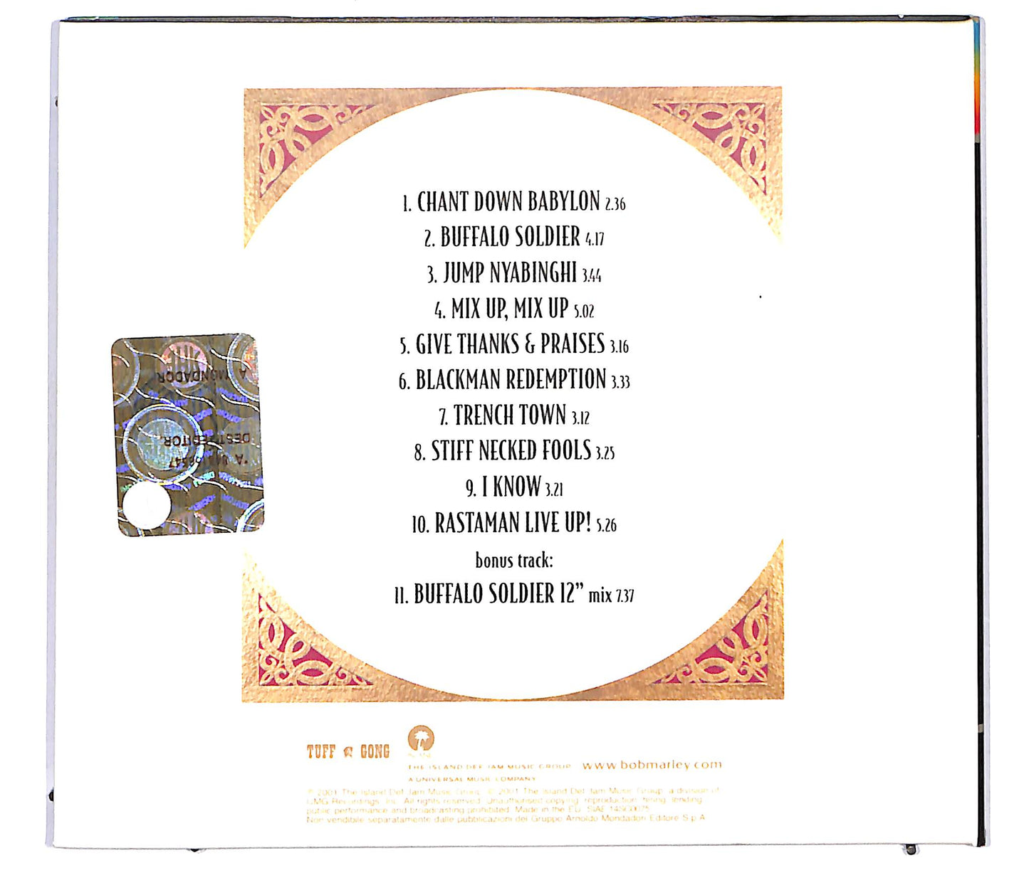EBOND Bob Marley & The Wailers - Confrontation DIGIPACK EDITORIALE CD CD118053