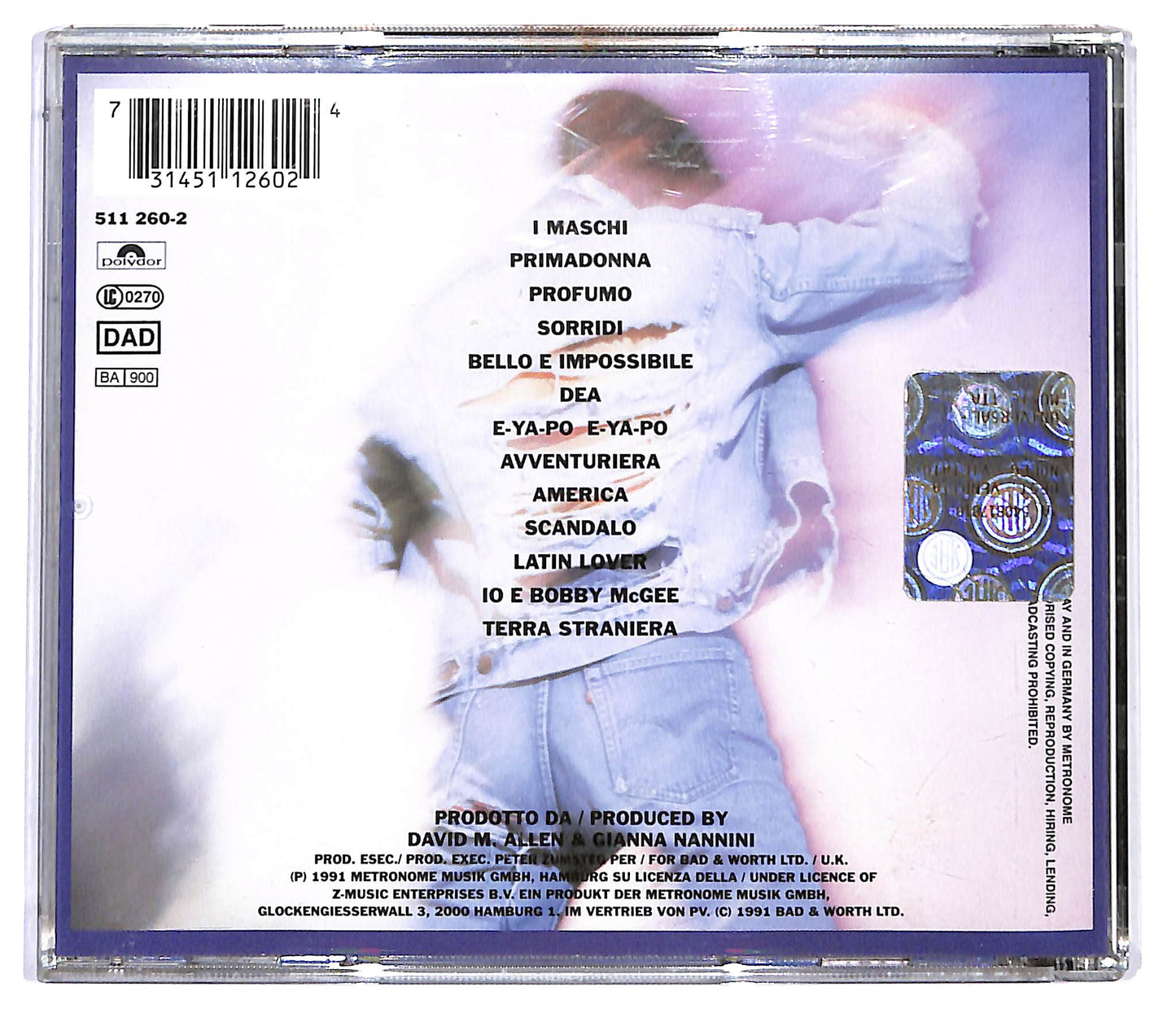 EBOND Gianna Nannini - Giannissima CD CD118108