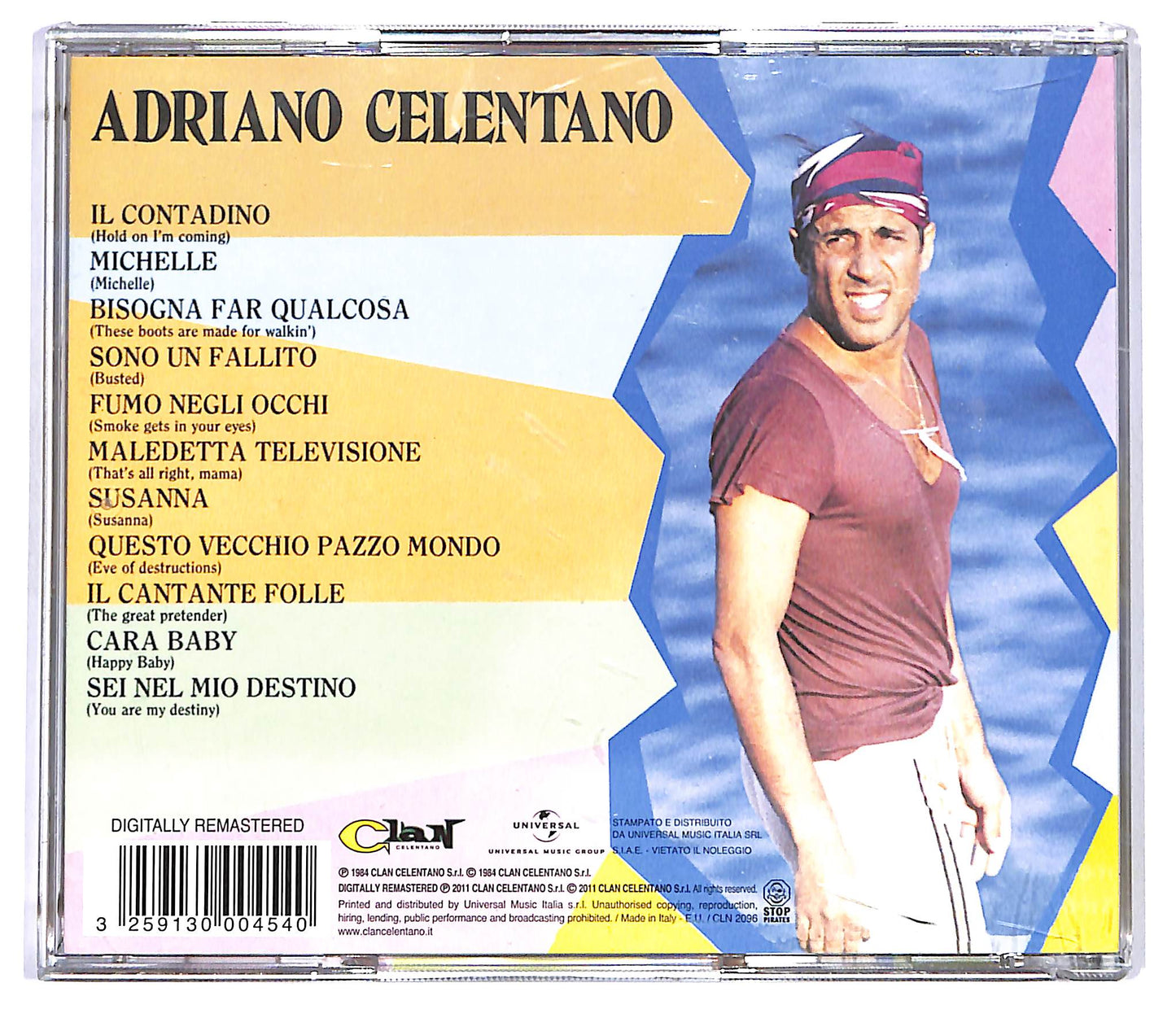 EBOND Adriano Celentano - I Miei Americani (Tre Puntini) CD CD118125