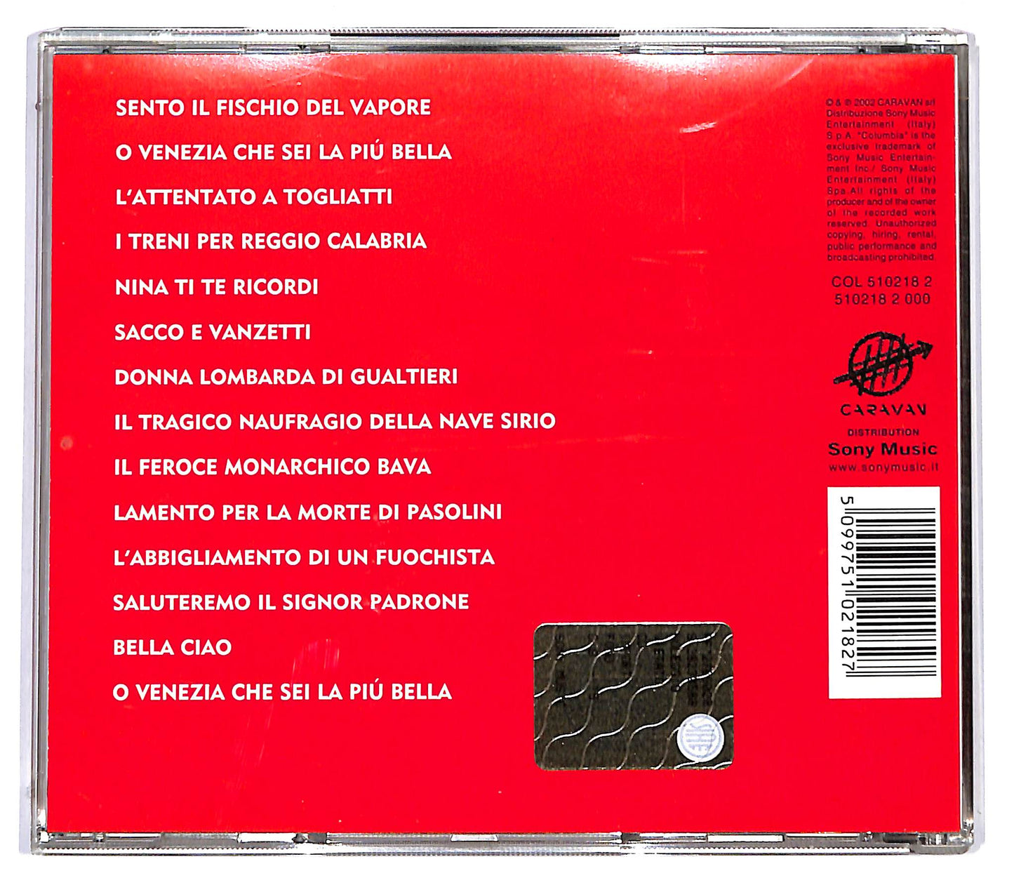 EBOND Francesco De Gregori , Giovanna Marini - Il Fischio Del Vapore CD CD118331