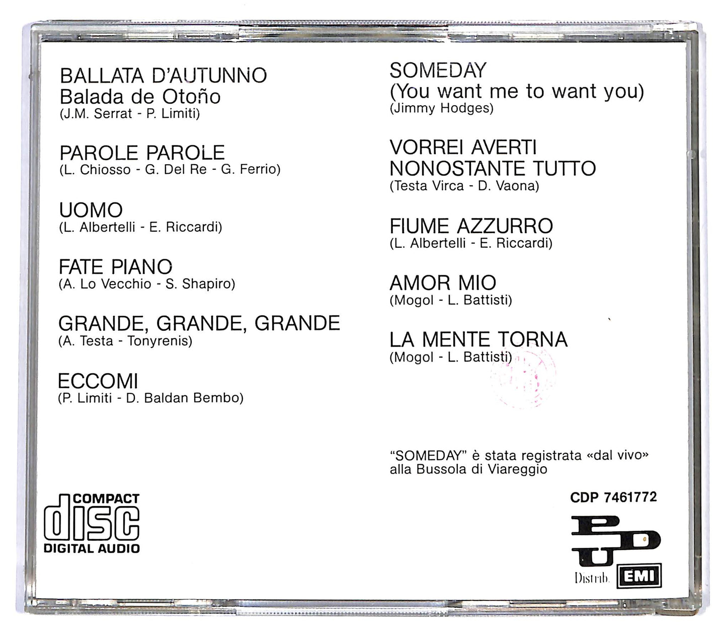 EBOND Mina - ...Del Mio Meglio N. 2 CD CD118403