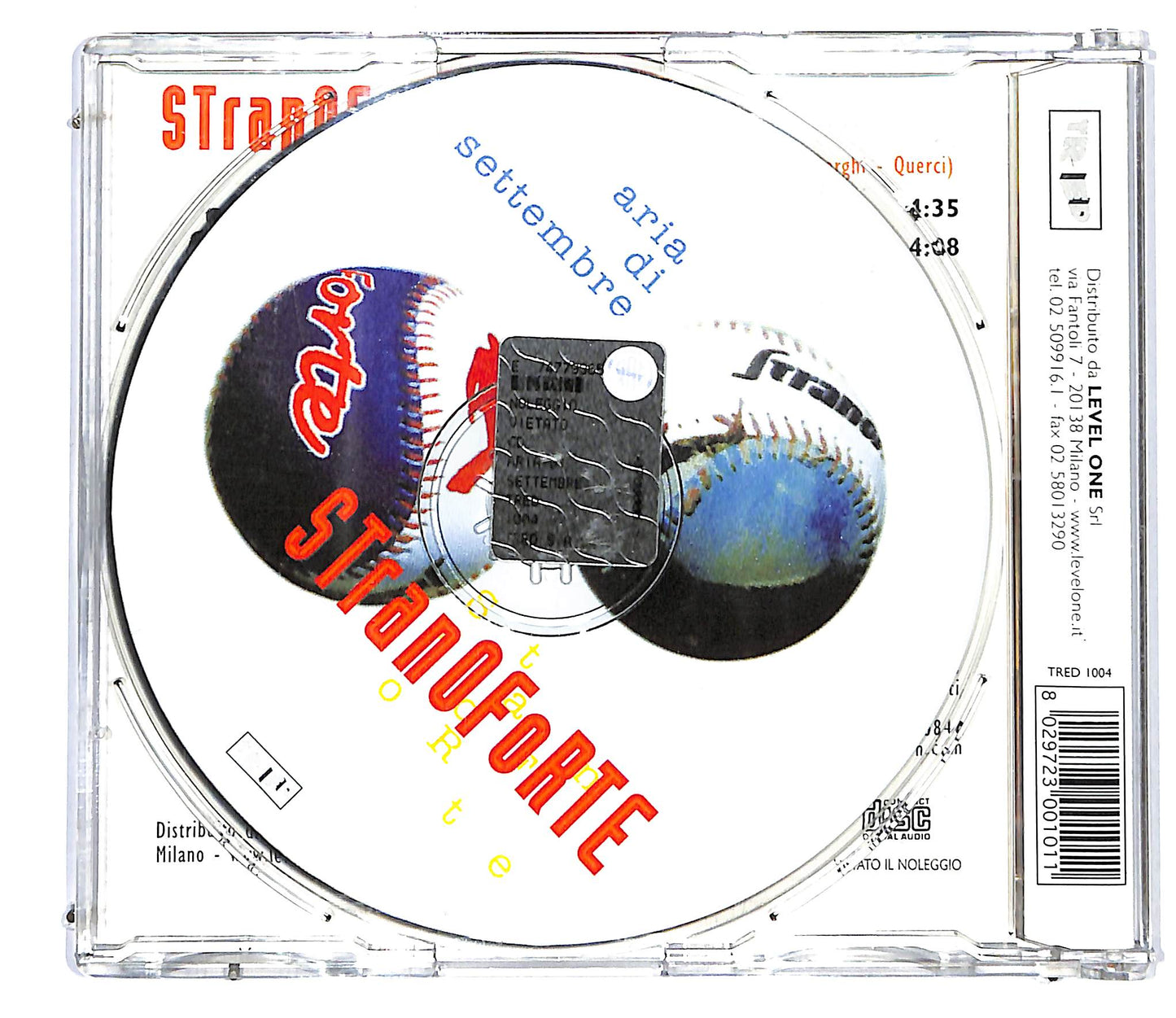 EBOND Stranoforte - Aria Di Settembre CD CD118426