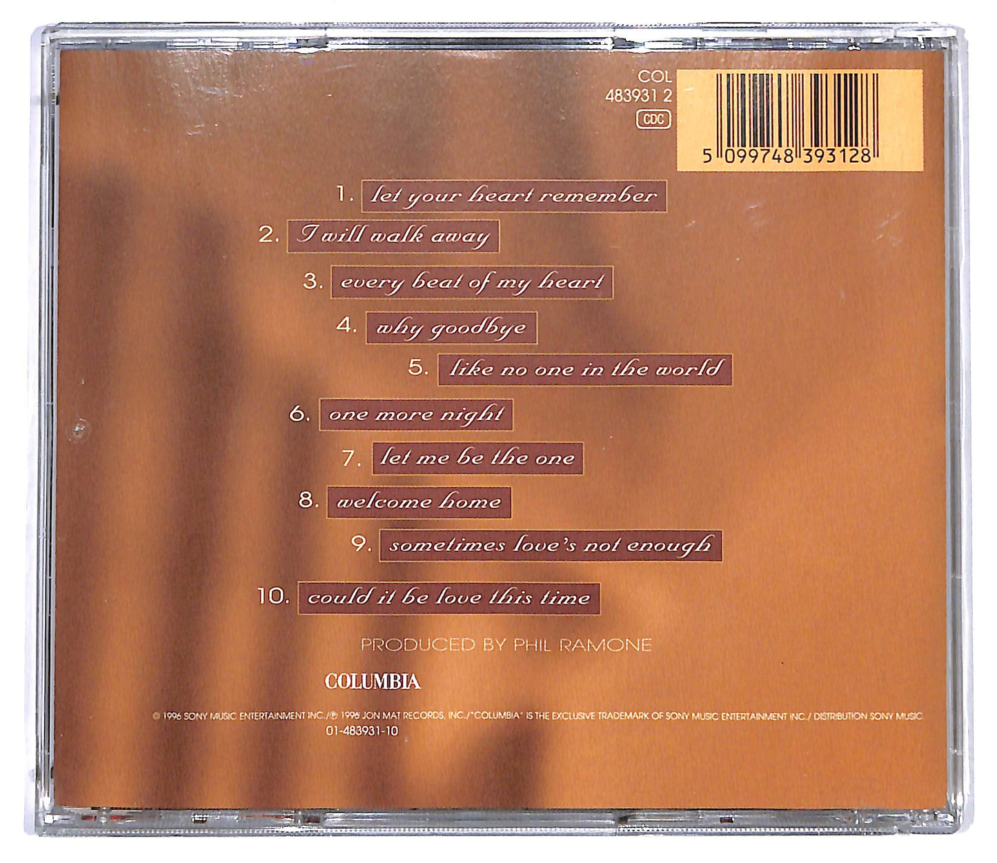 EBOND Johnny Mathis - All About Love CD CD118455