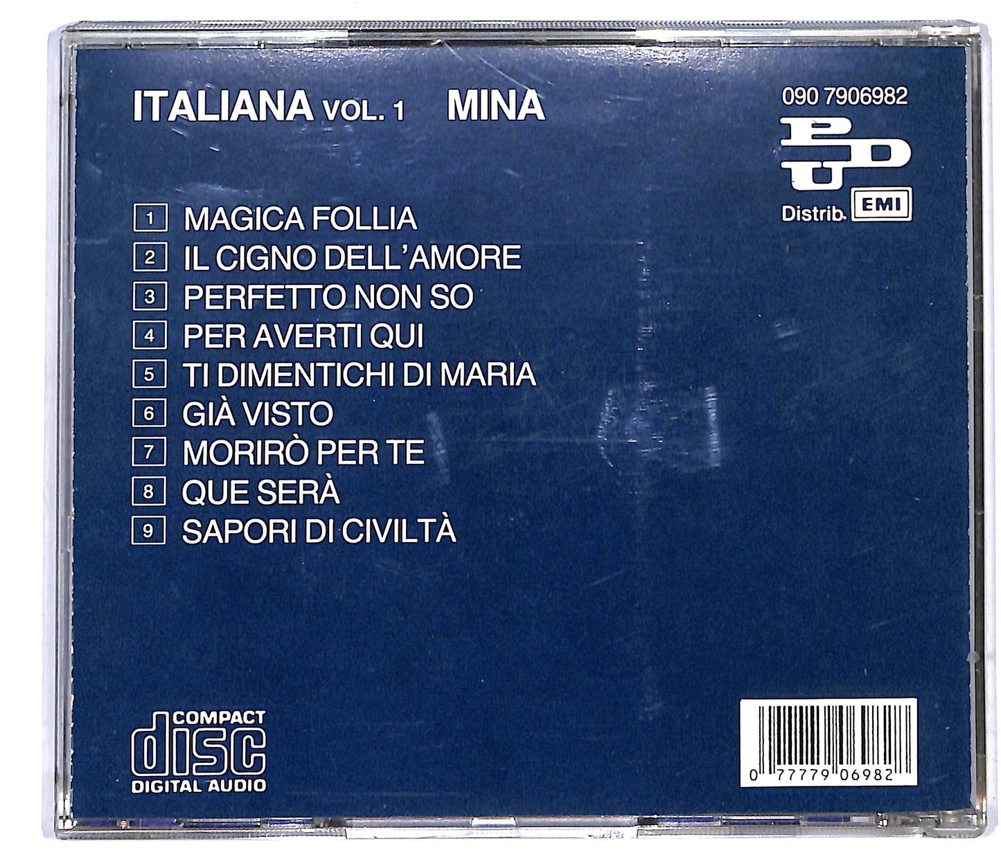 EBOND Mina - Italiana Vol. 1 CD CD118458