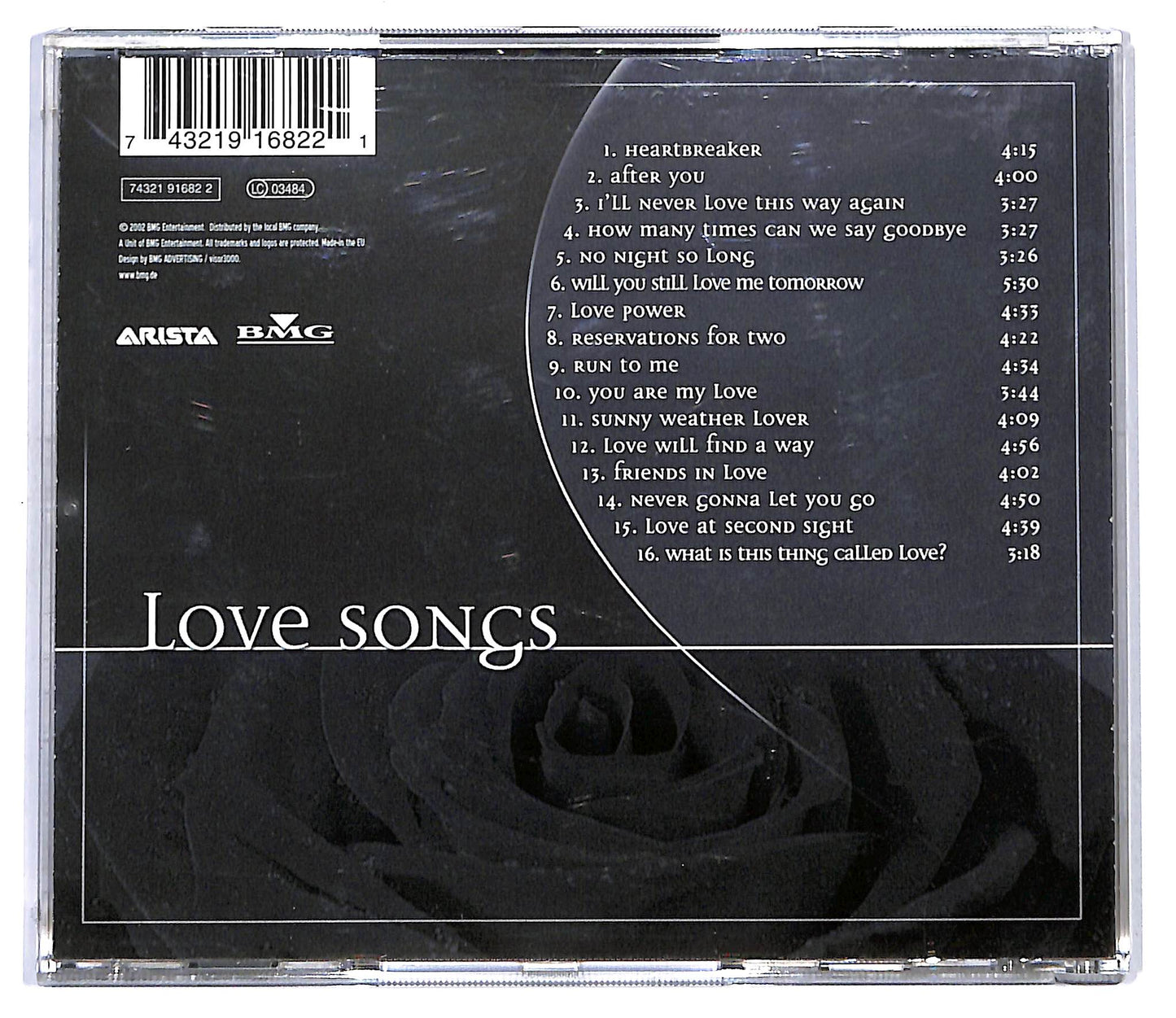 EBOND Dionne Warwick - Love Songs CD CD118510