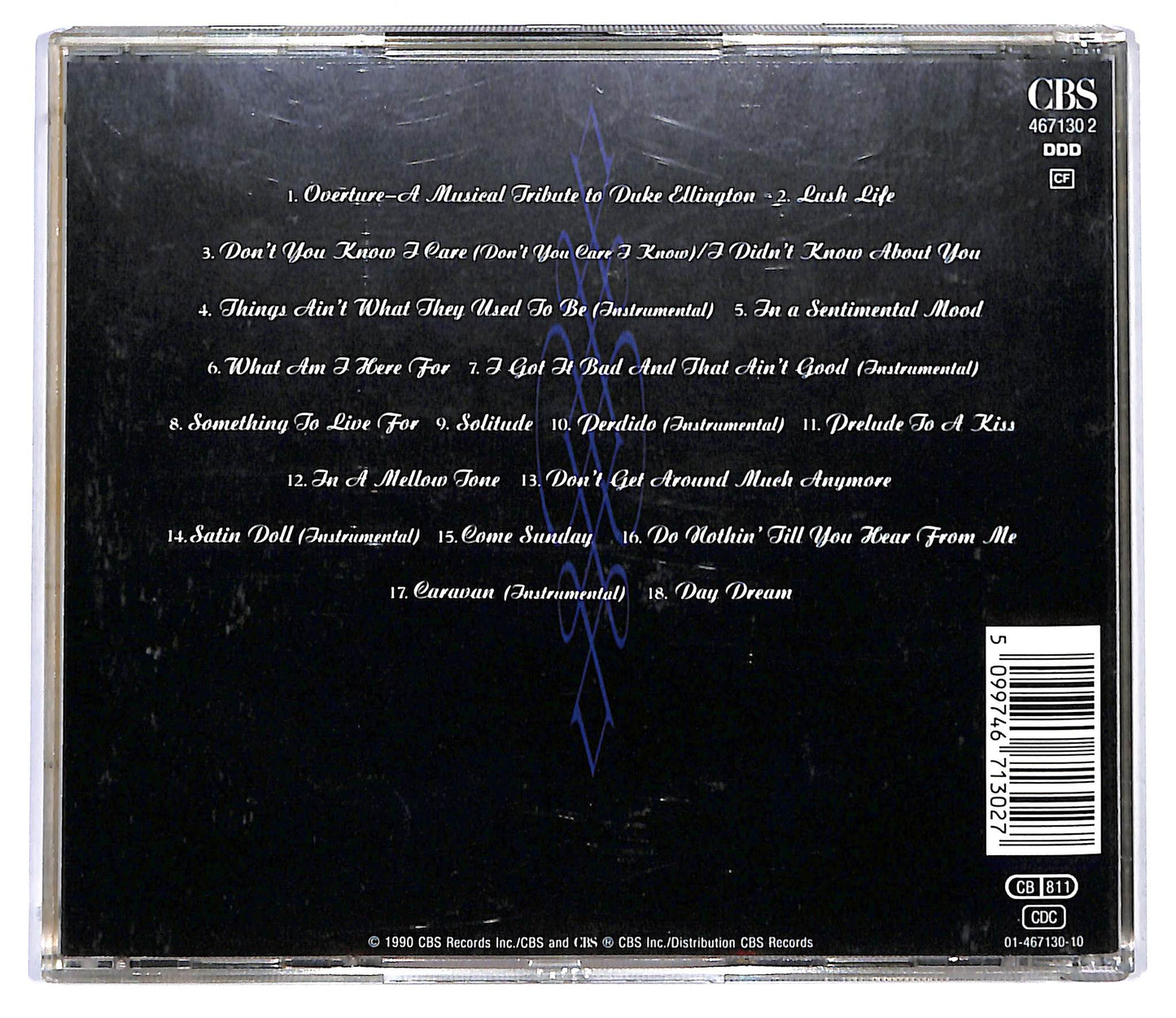 EBOND Johnny Mathis - In A Sentimental Mood: Mathis Sings Ellington CD CD118518