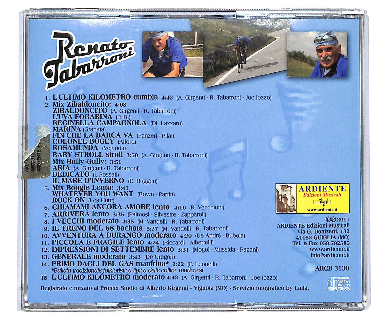 EBOND Renato Tabarroni - L’ultimo Kilometro CD CD118528