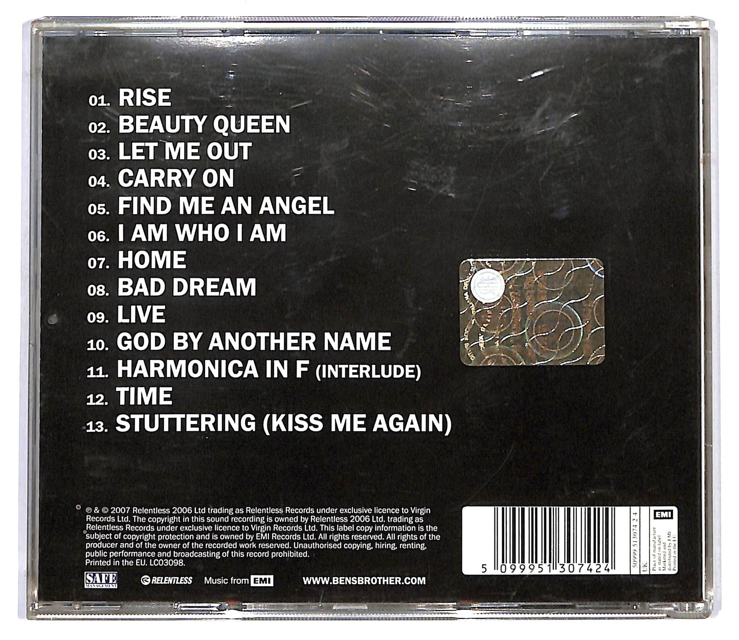EBOND Ben's Brother - Beta Male Fairytales CD CD118538