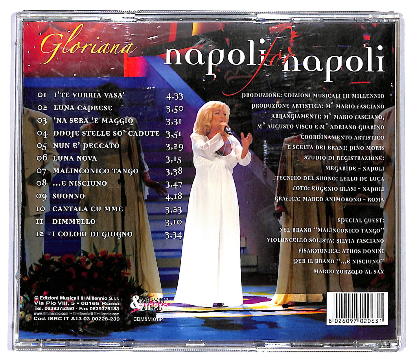 EBOND Gloriana - Napoli Napoli CD CD118547