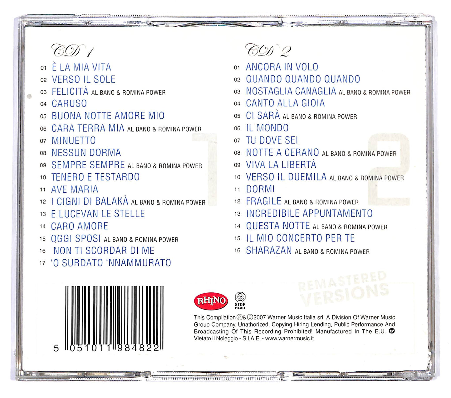 EBOND Al Bano - Tutto Al Bano - Ancora In Volo CD CD118661