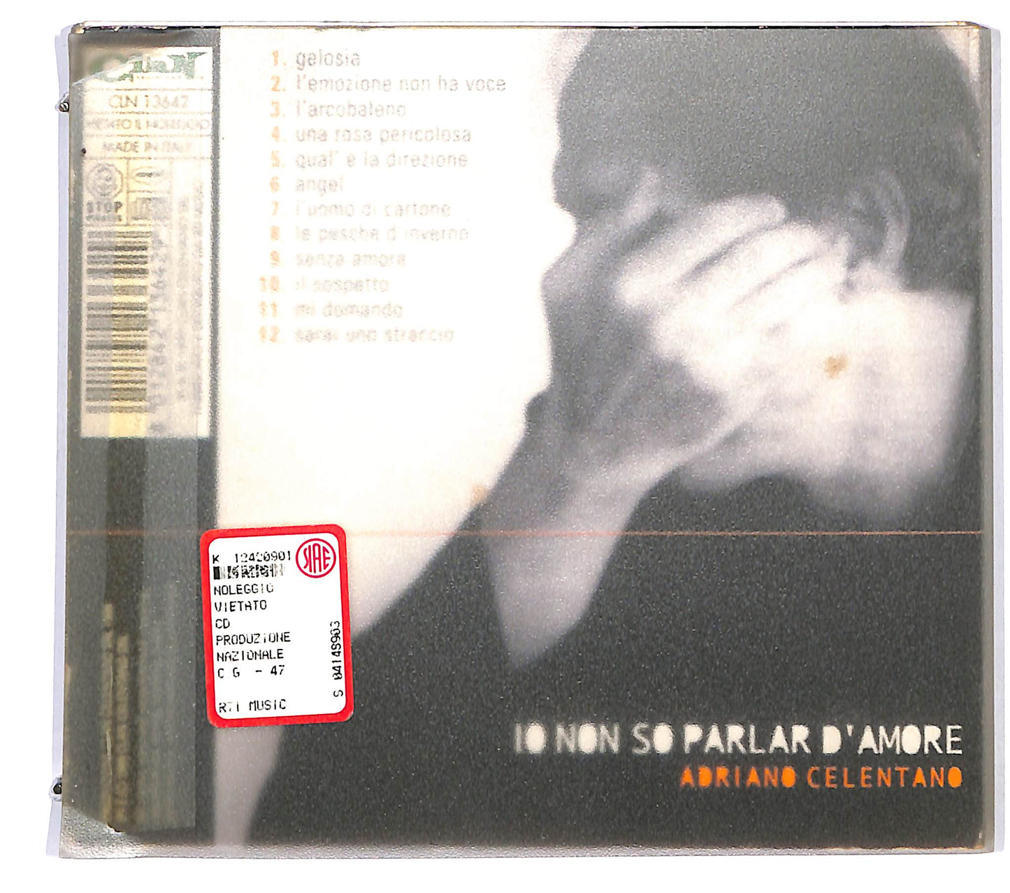 EBOND Adriano Celentano - Io Non So Parlar D'Amore CD CD118715