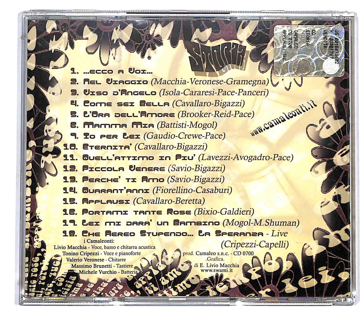 EBOND Storia - I Camaleonti CD CD118727