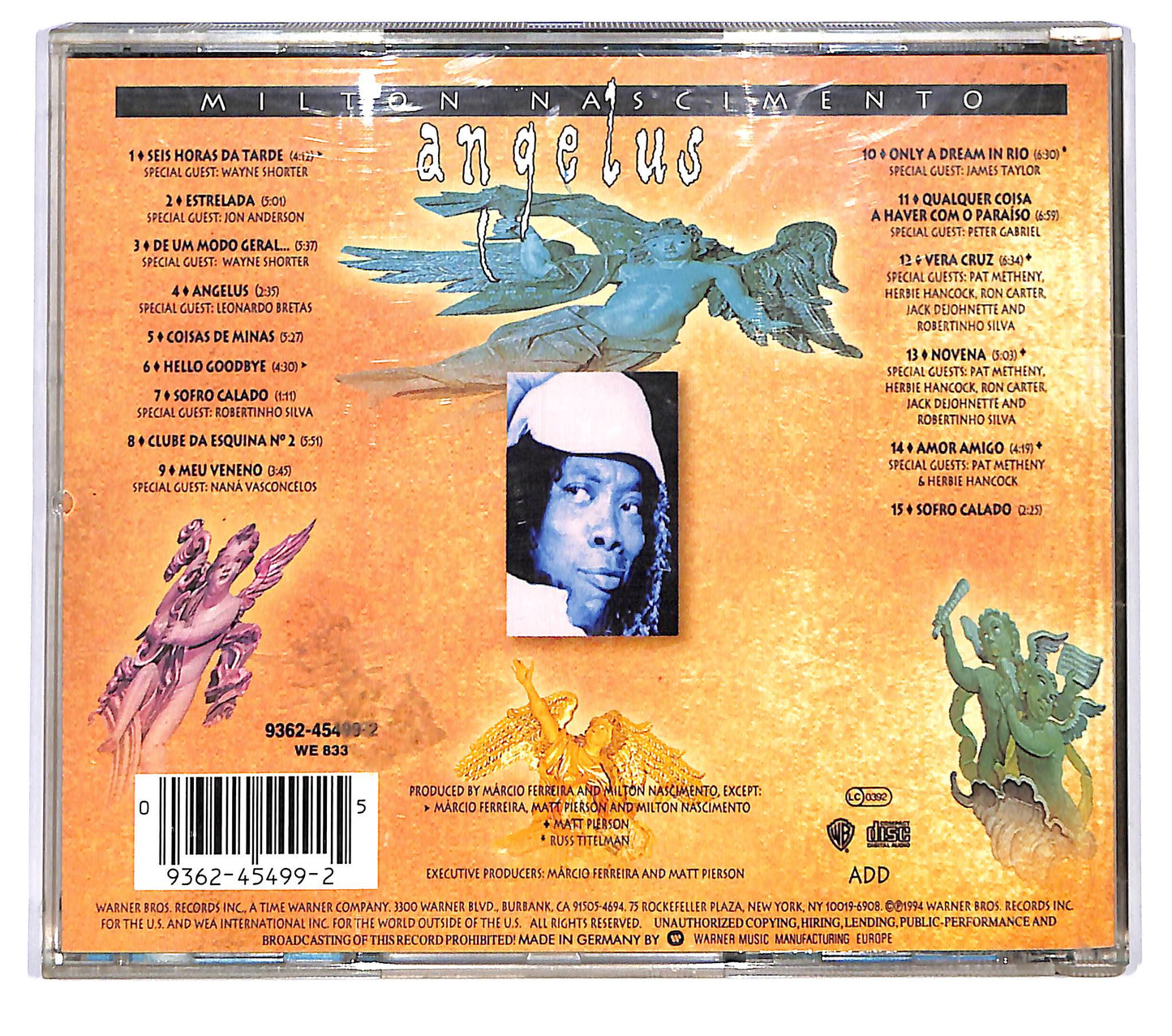 EBOND Milton Nascimento - Angelus CD CD118807