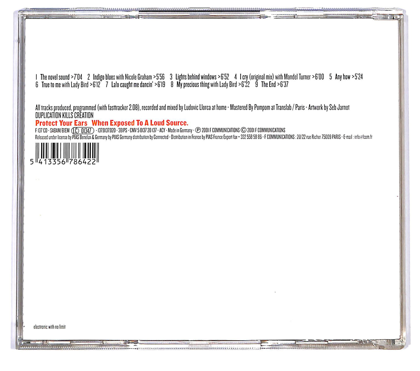 EBOND Llorca - New Comer CD CD118808