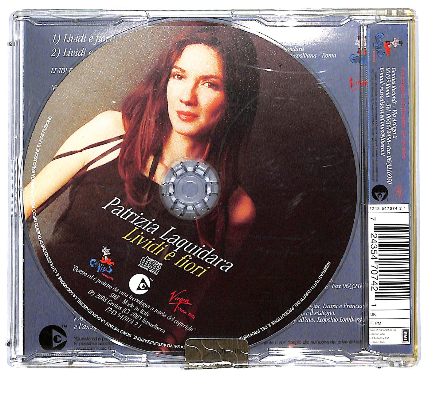 EBOND Patrizia Laquidara - Lividi e Fiori CD CD118903