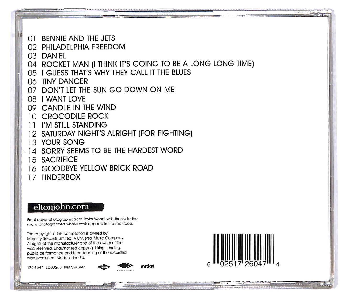 EBOND Elton John - Rocket Man ● The Definitive Hits CD CD119003