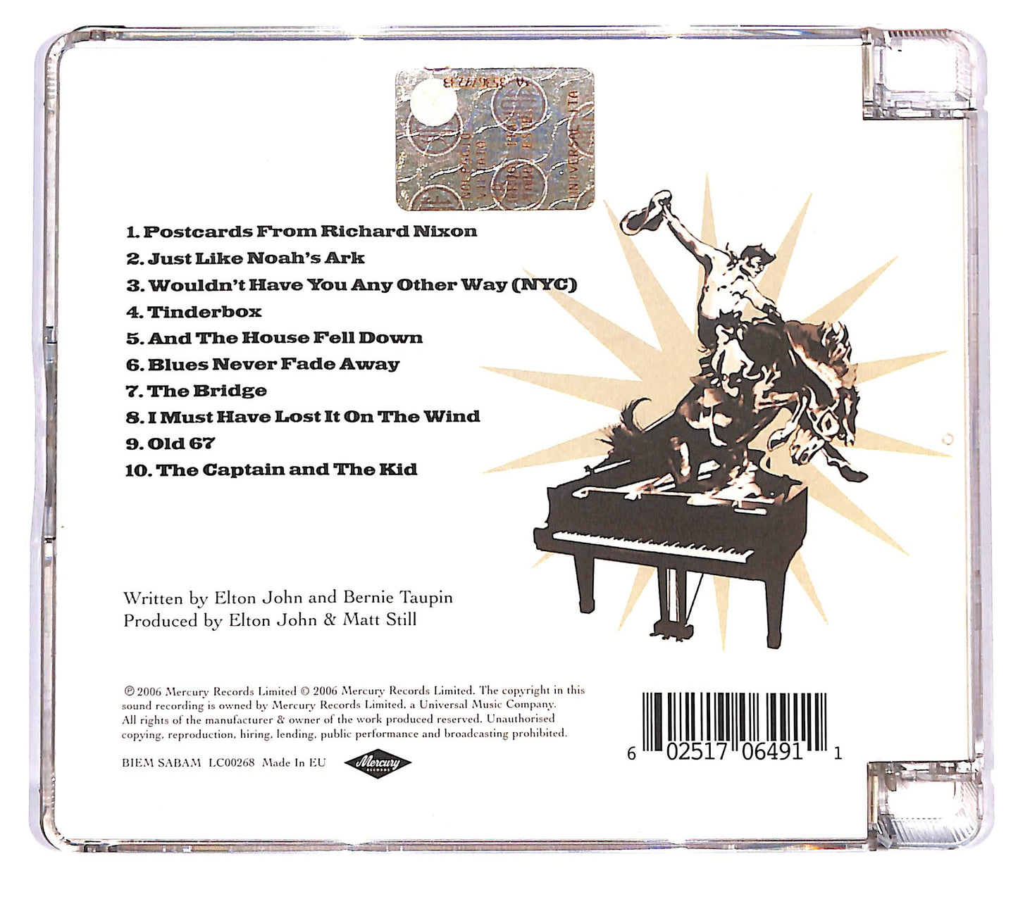 EBOND Elton John - The Captain & The Kid SJB CD CD119036