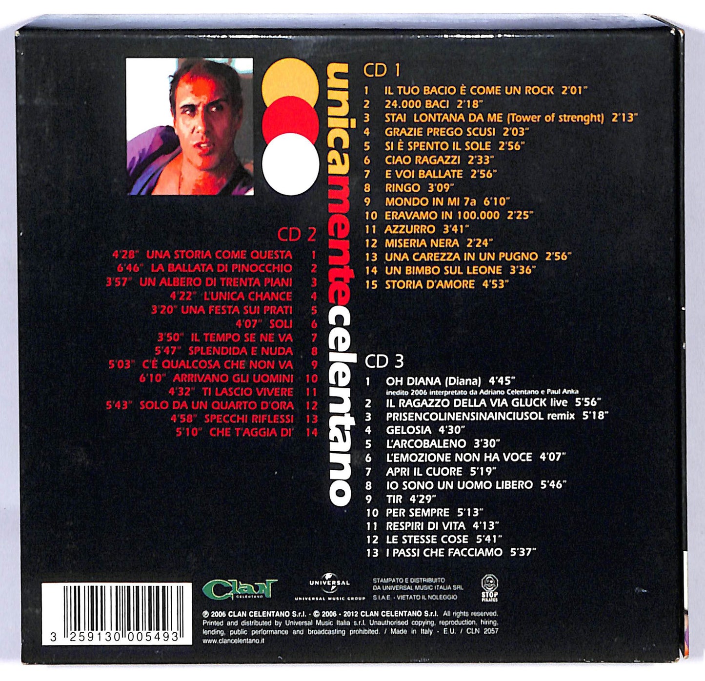 EBOND Adriano Celentano - Unicamente Celentano CD CD119054
