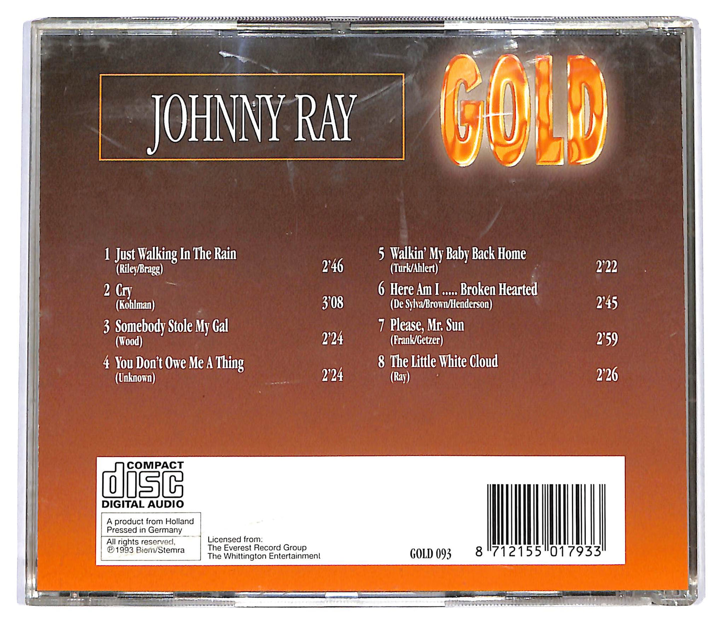 EBOND Johnny Ray - Gold CD CD119121