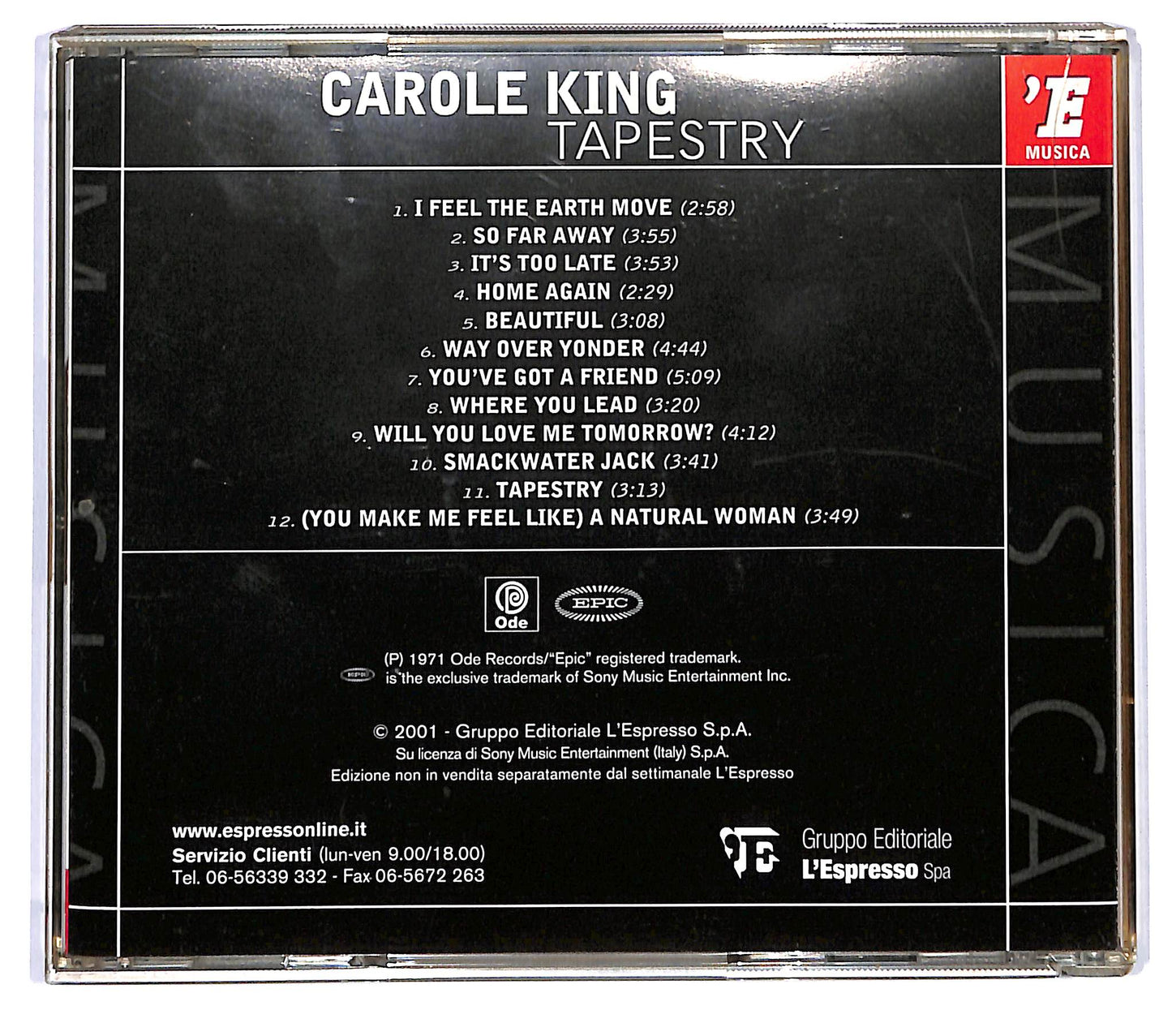 EBOND Carole King - Tapestry CD CD119134