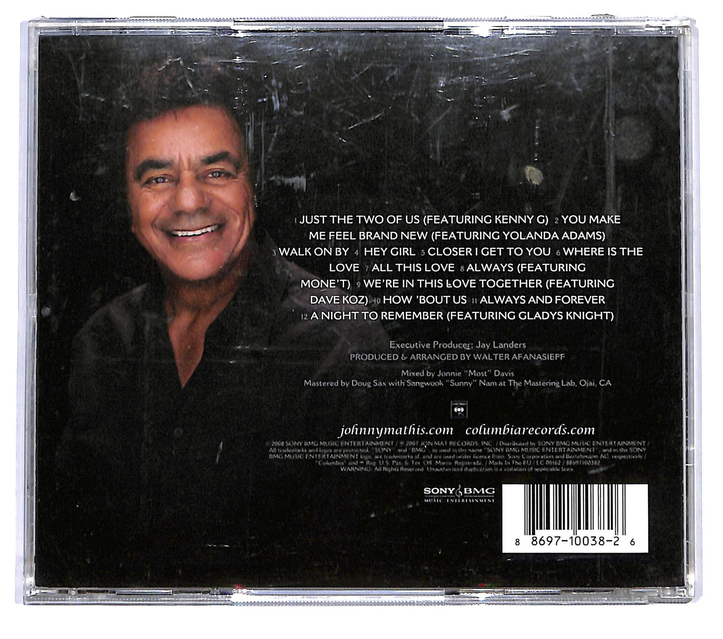 EBOND Johnny Mathis - A Night To Remember CD CD119154