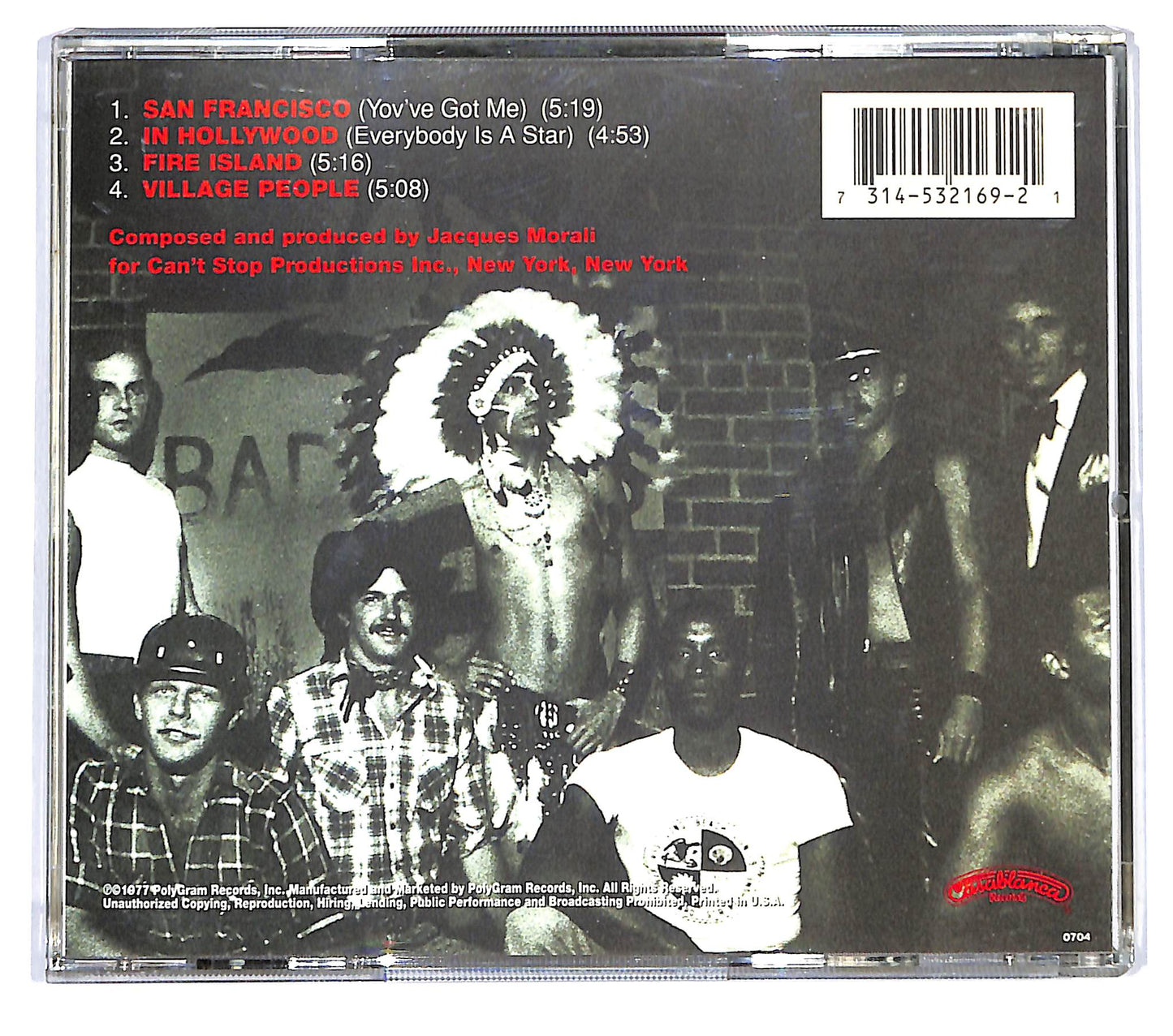 EBOND Village People - Village People CD CD119210