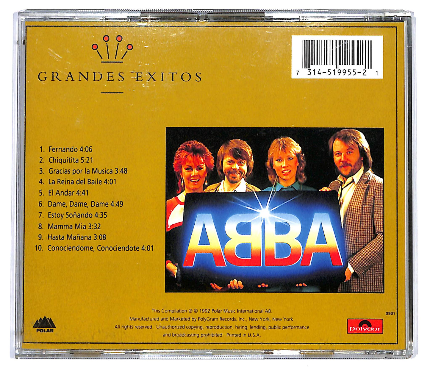 EBOND ABBA - Oro (Grandes Exitos) CD CD119212