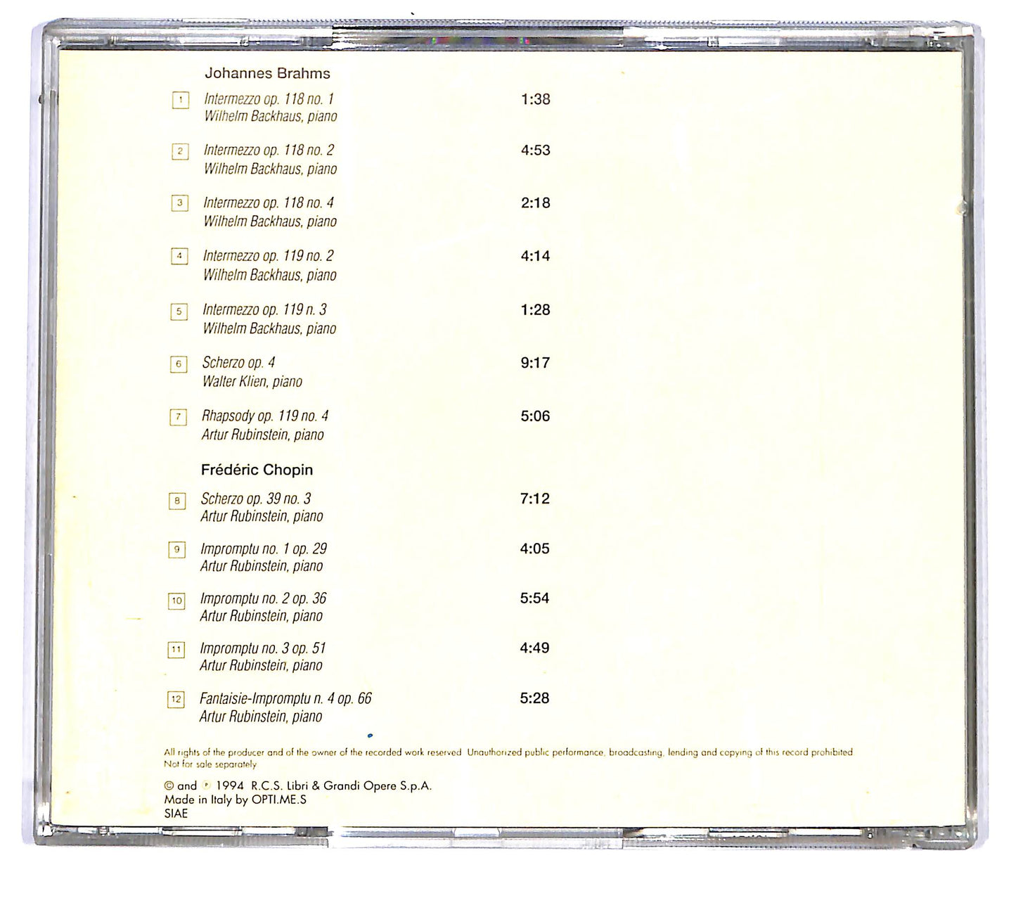 EBOND Various - Pianoforte 1 EDITORIALE CD CD119428