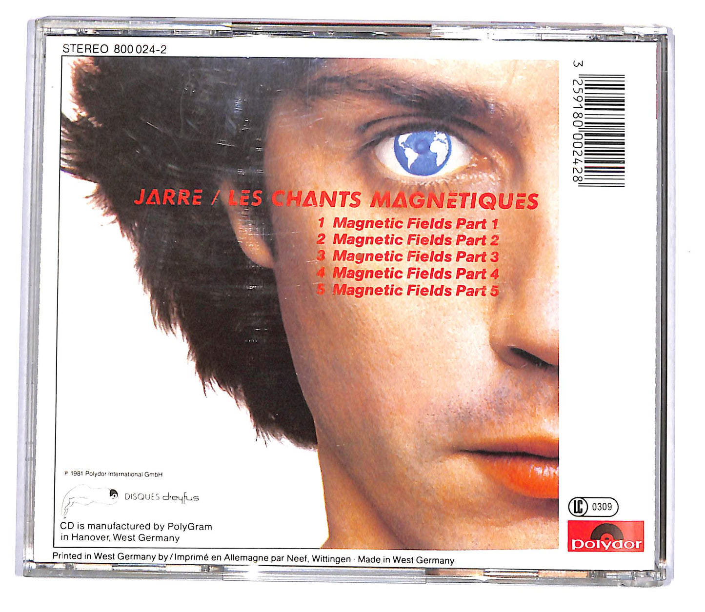 EBOND Jarre - Magnetic Fields CD CD119513