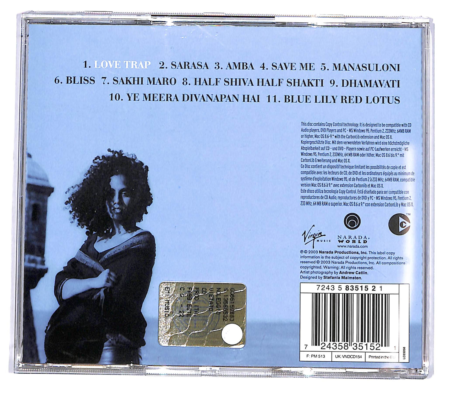 EBOND Susheela Raman - Love Trap CD CD119532