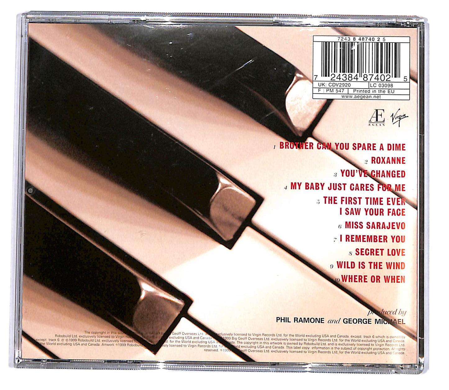 EBOND George Michael - Songs From The Last Century CD CD119554