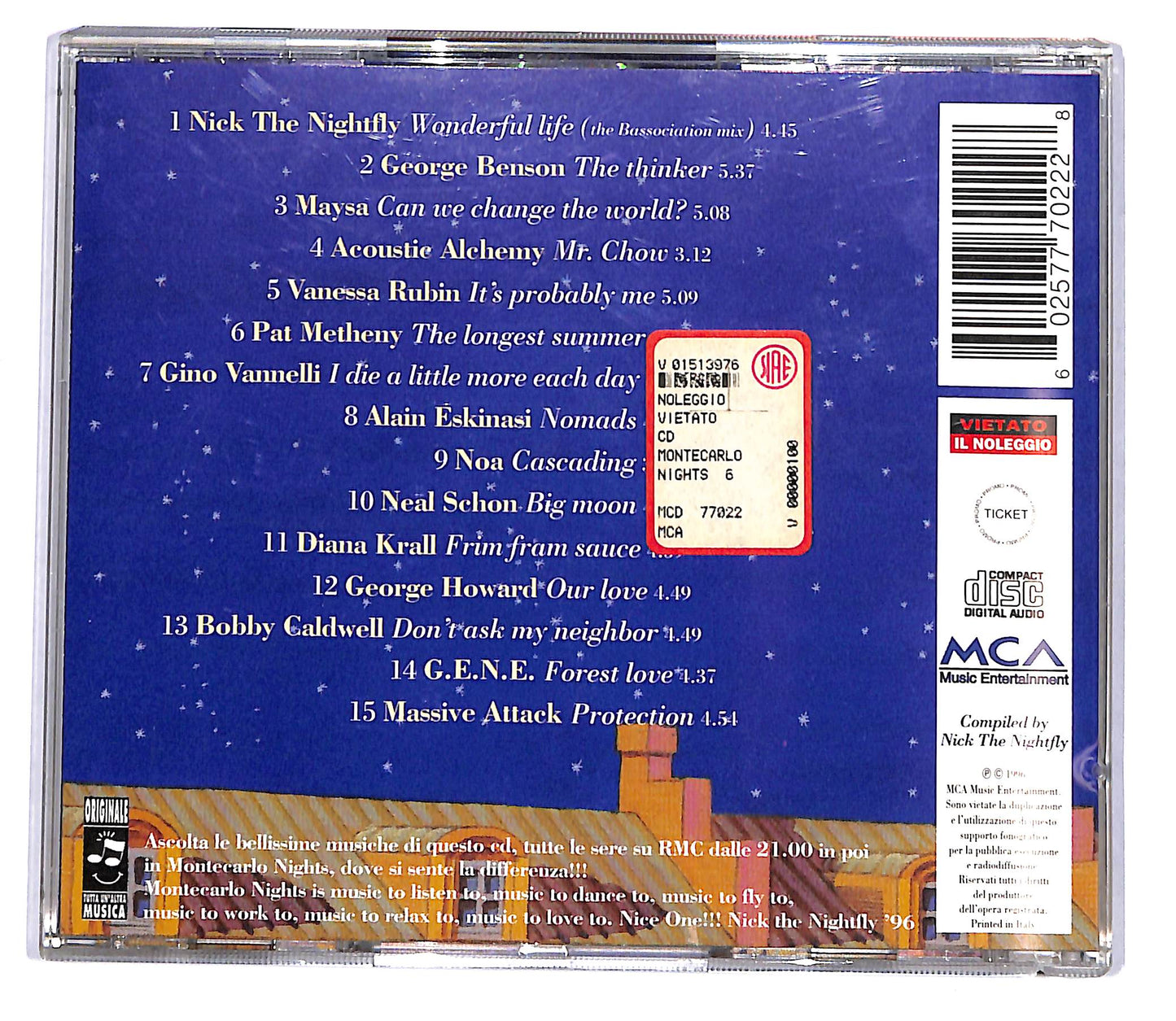 EBOND Various - Montecarlo Nights Vol.6 CD CD119555