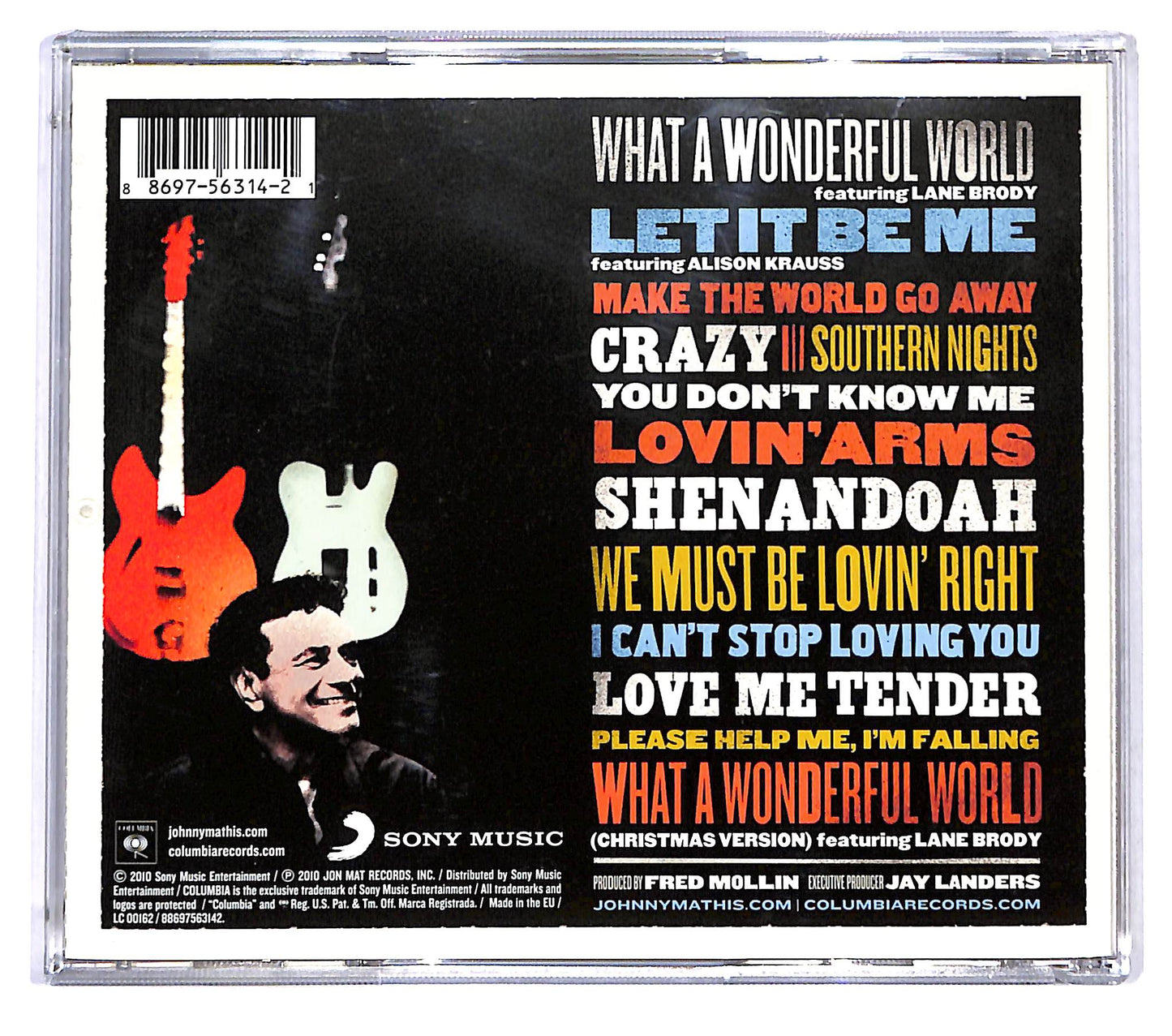 EBOND Johnny Mathis - Let It Be Me - Mathis In Nashville CD CD119657