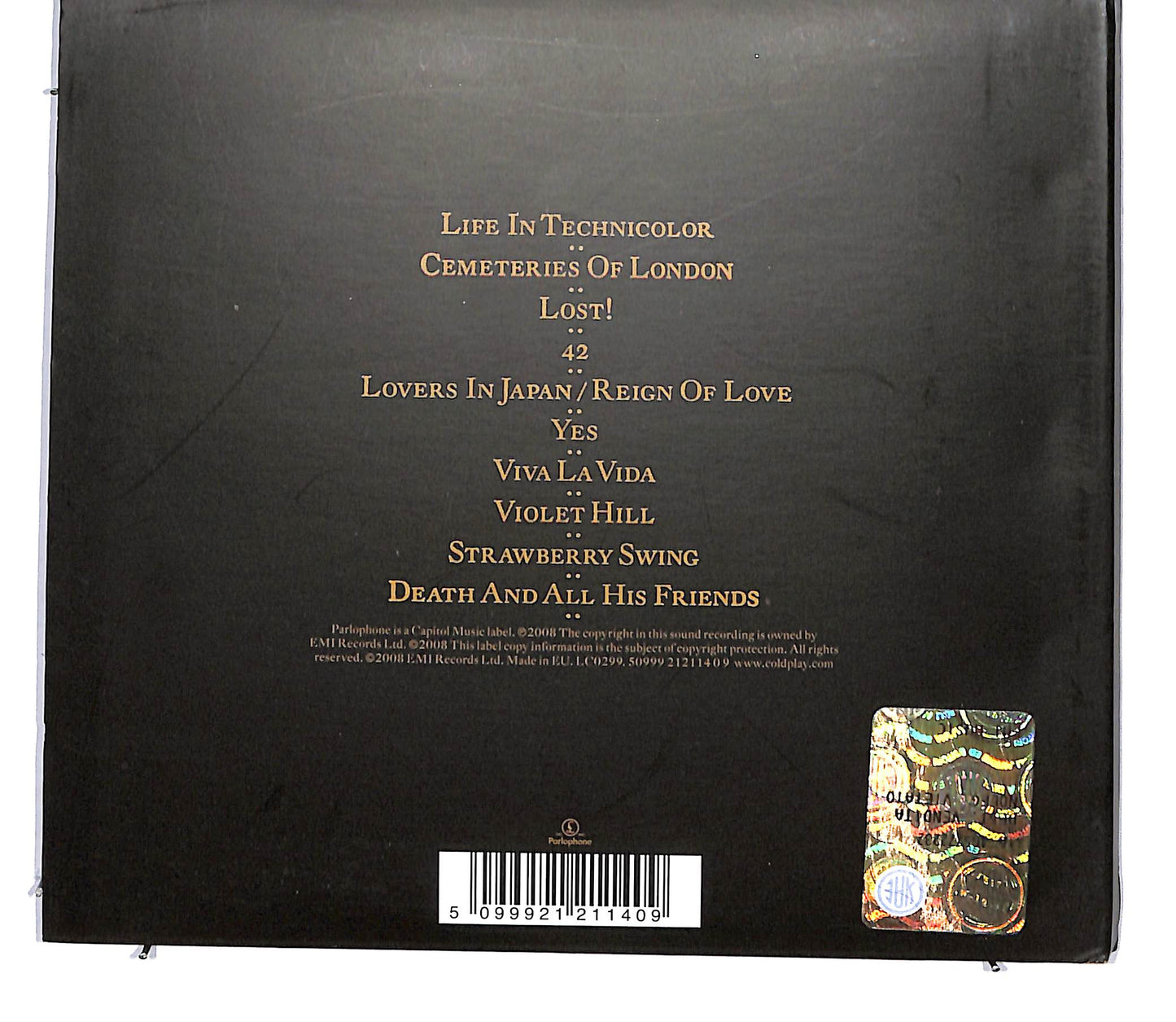 EBOND Coldplay - Viva La Vida Or Death And All His Friends CD CD119703