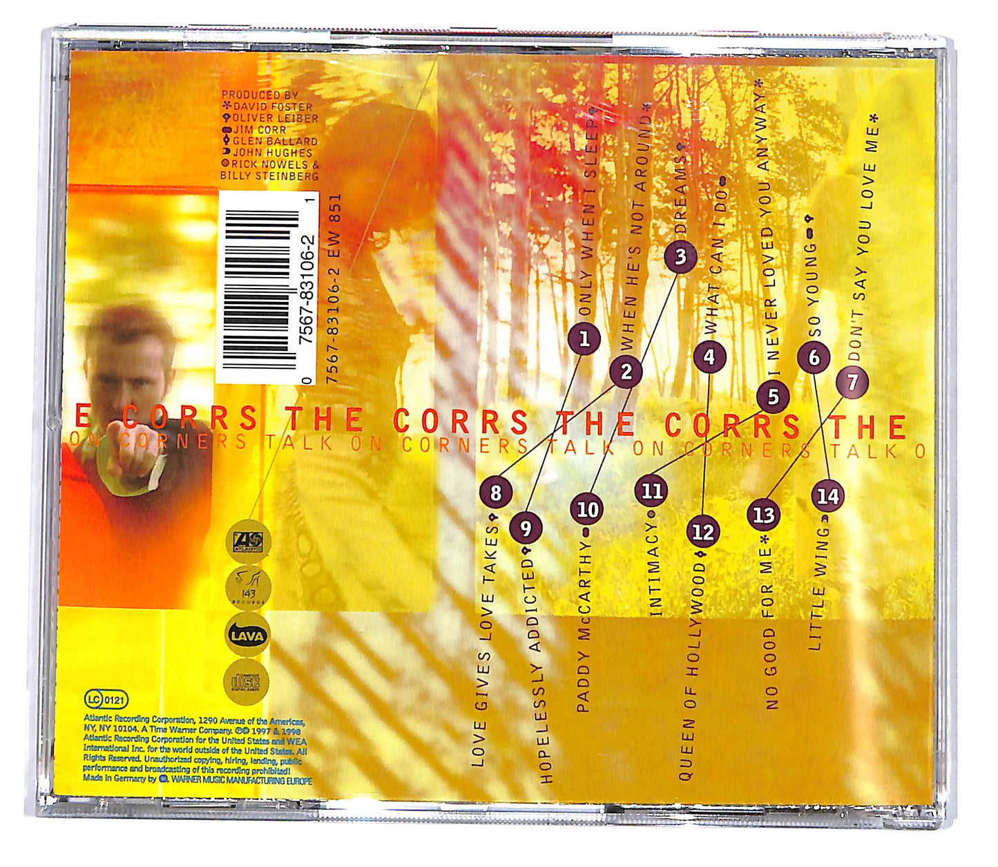 EBOND The Corrs - Talk On Corners CD CD119705