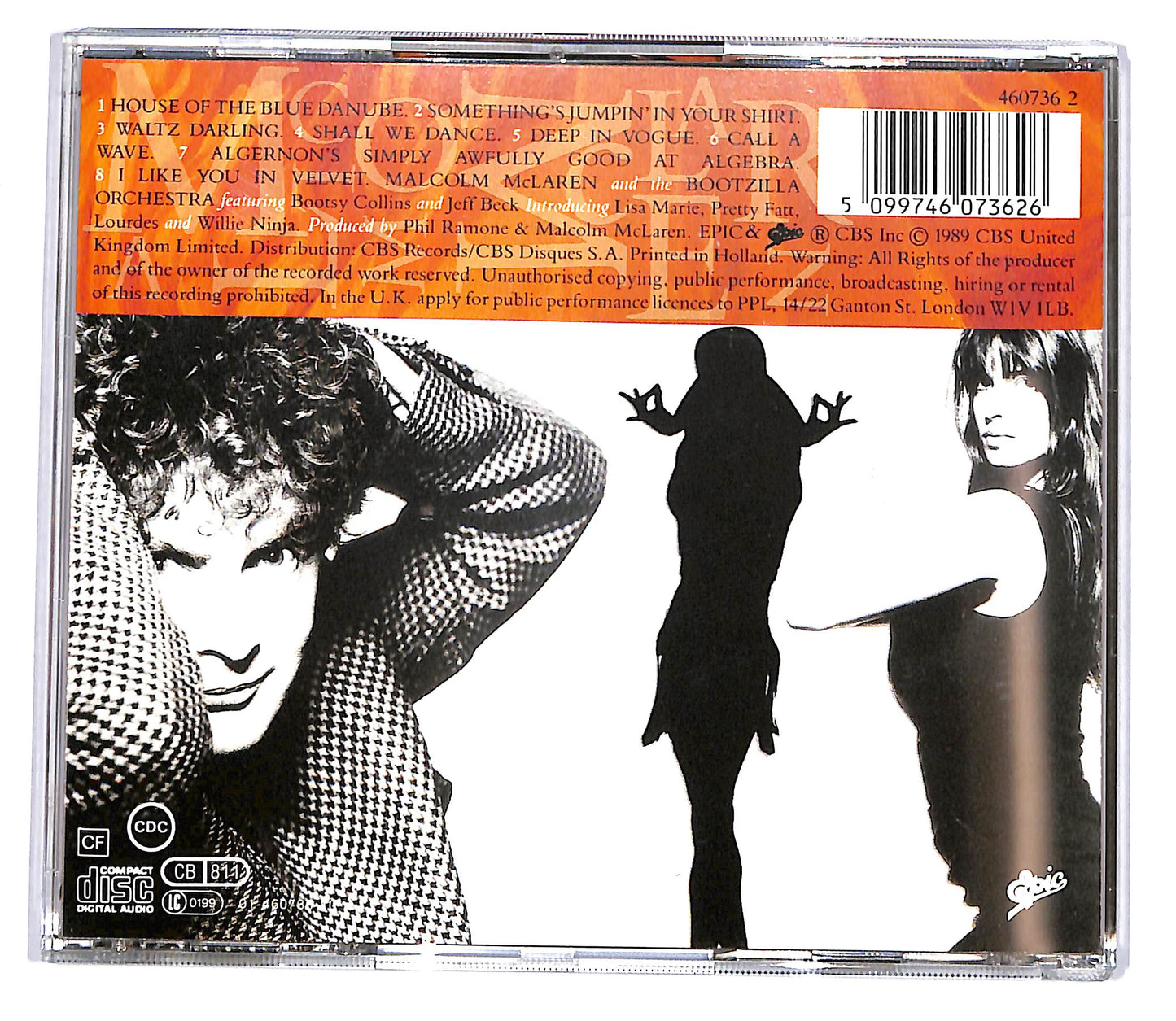 EBOND Malcolm McLaren And The Bootzilla Orchestra - Waltz Darling CD CD119706