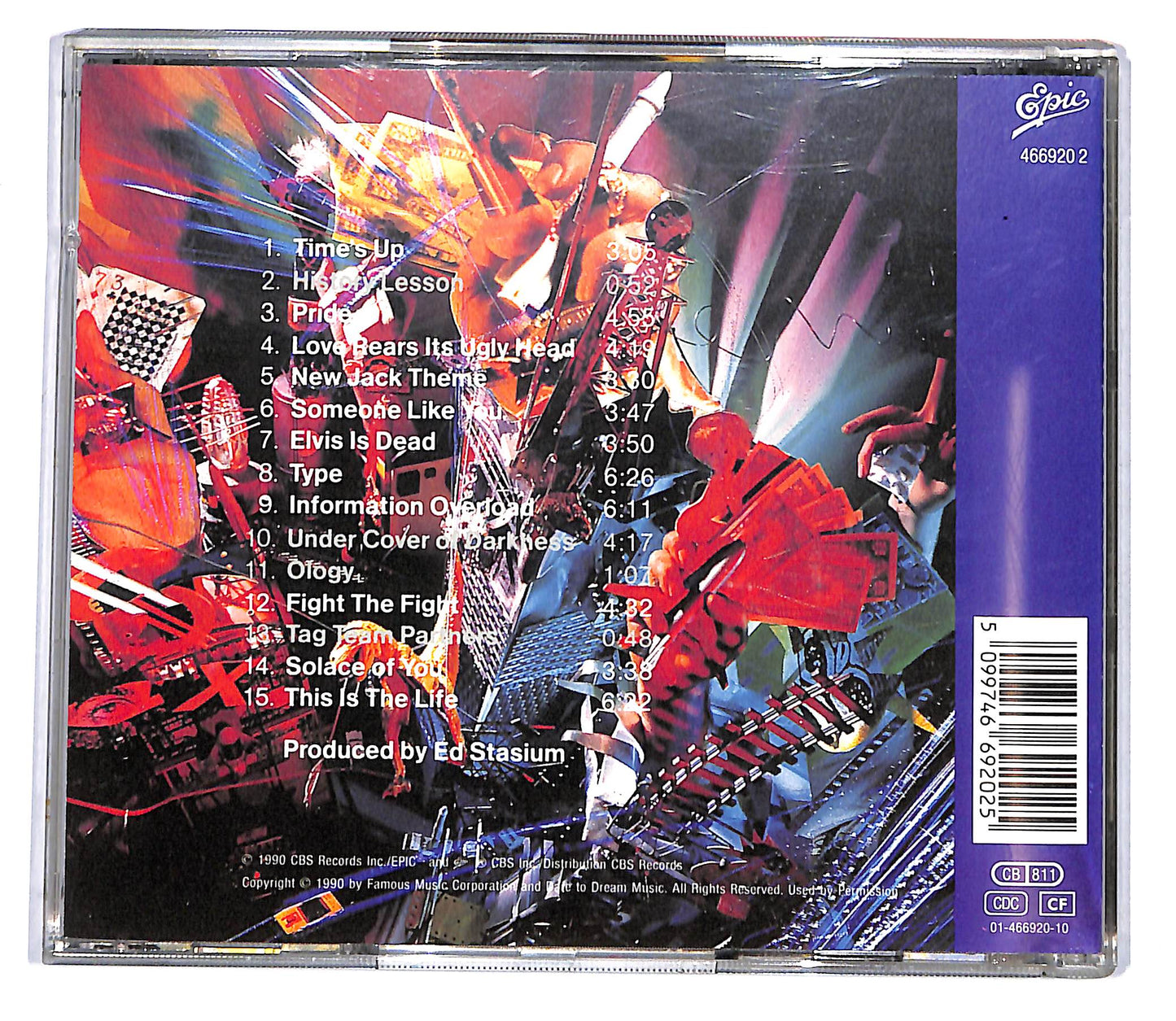 EBOND Living Colour - Time's Up CD CD119753
