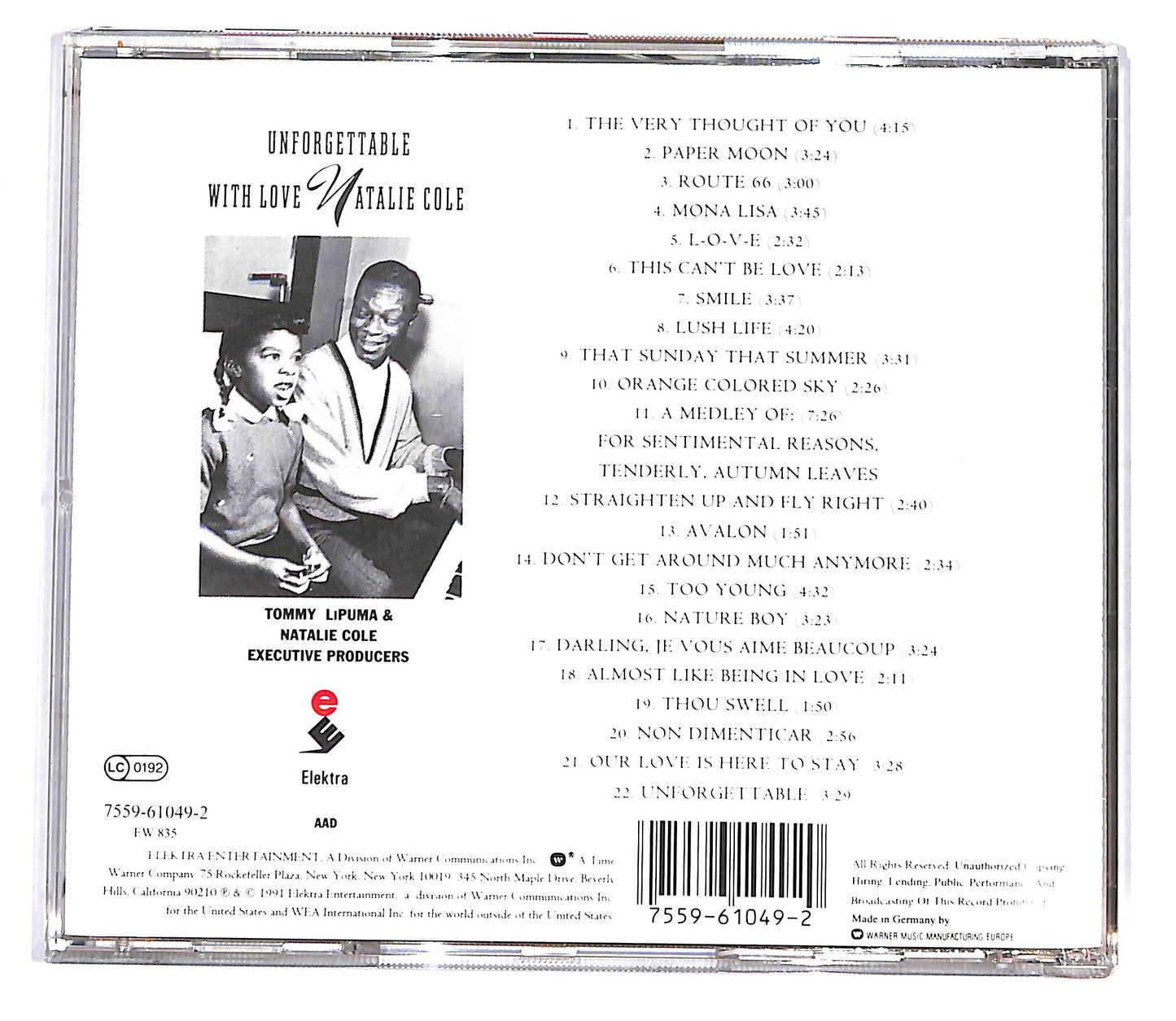 EBOND Natalie Cole - Unforgettable With Love CD CD119810