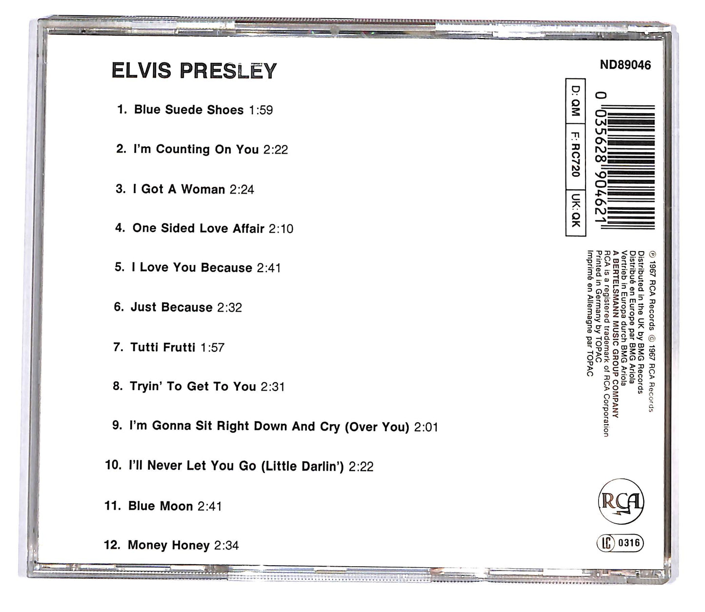 EBOND Elvis Presley - Elvis Presley CD CD119828