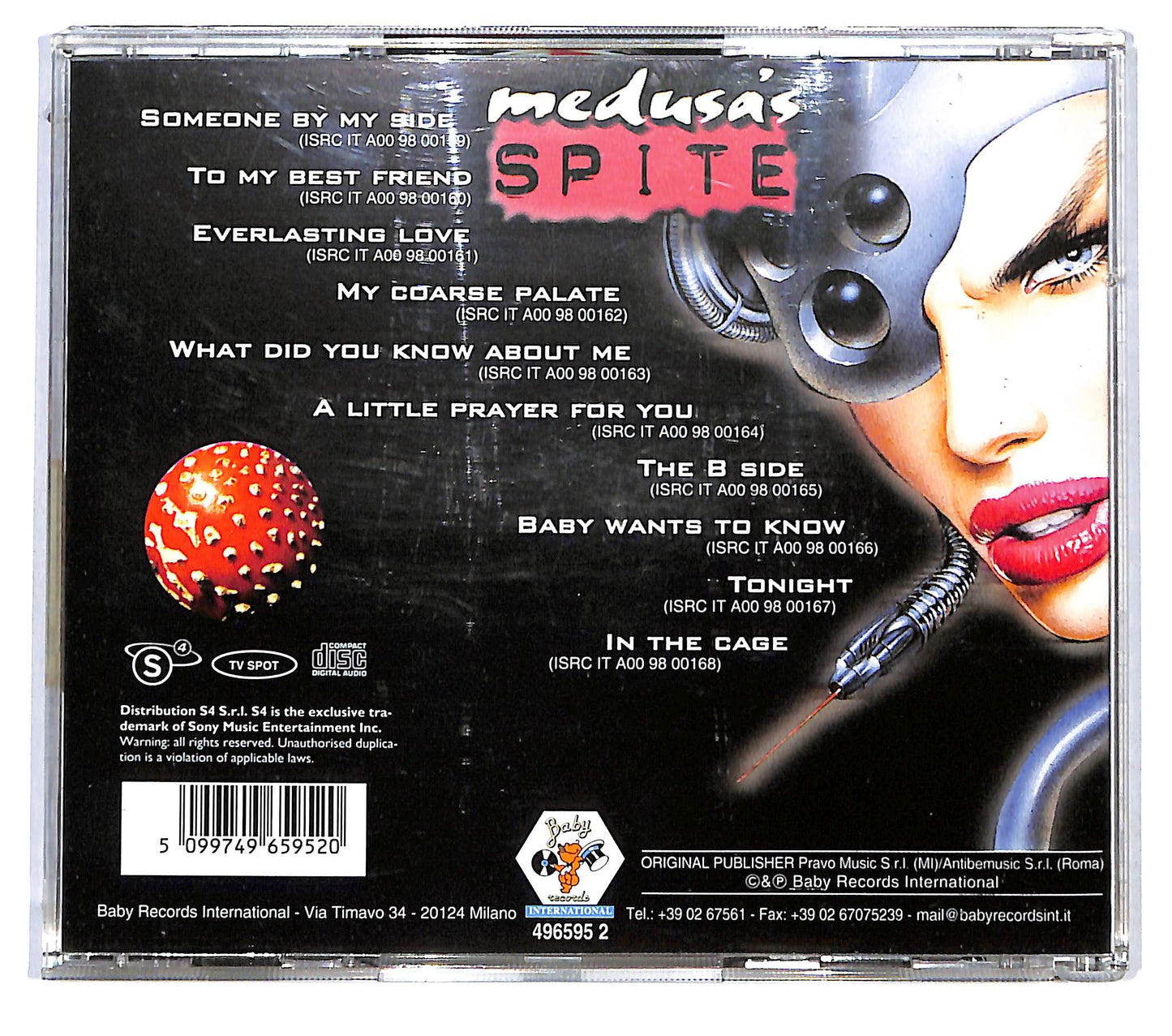 EBOND Medusa's Spite - Someone By My Side CD CD119930