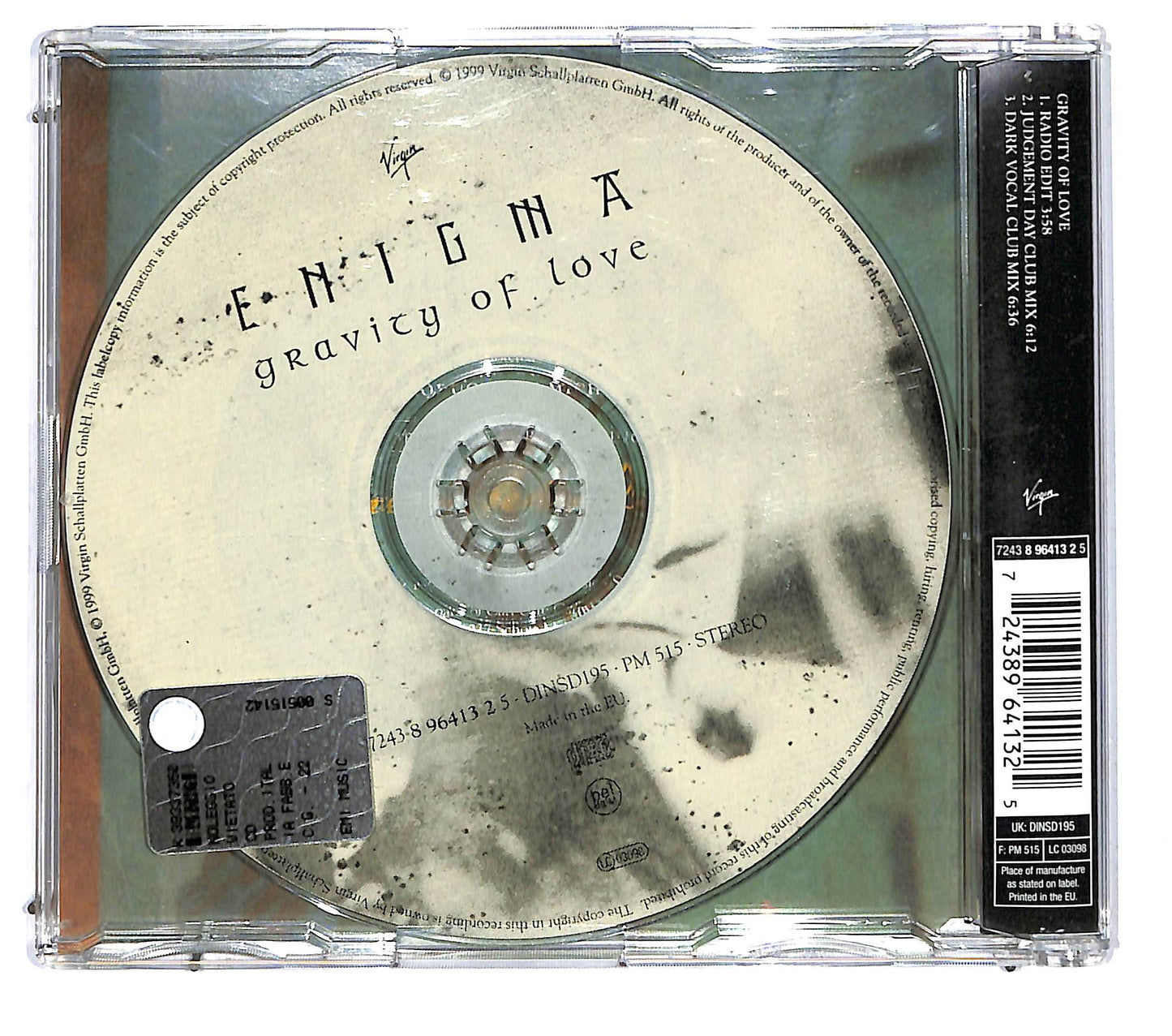 EBOND Enigma - Gravity Of Love CD CD119936