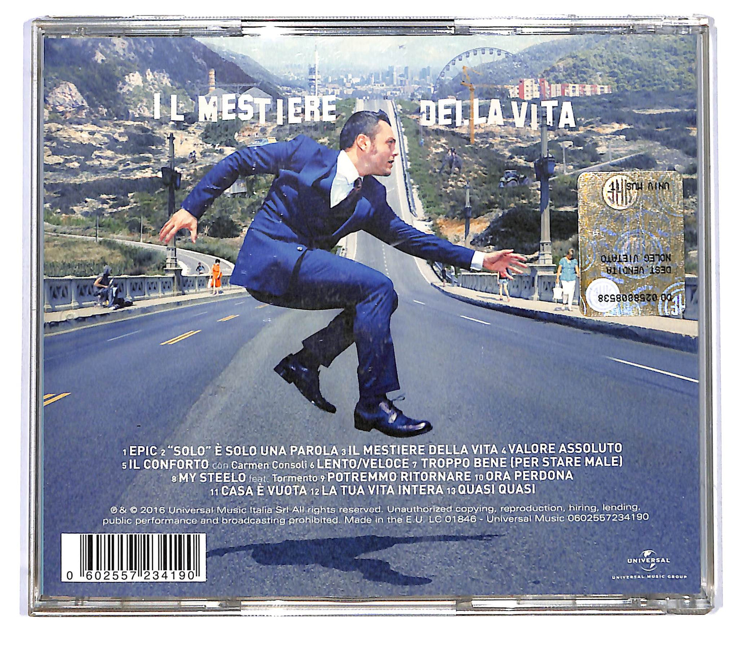 EBOND Tiziano Ferro - Il Mestiere Della Vita CD CD119965